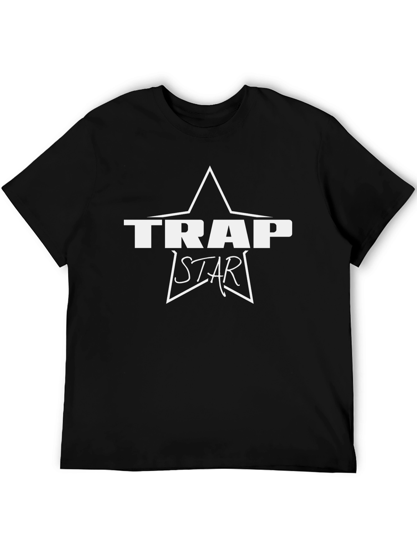 Trap Star Black Graphic T-Shirt