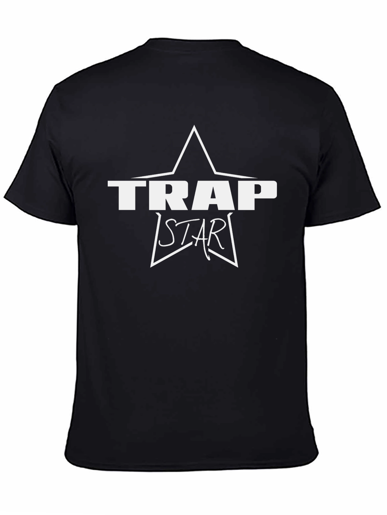 Trap Star Black Graphic T-Shirt
