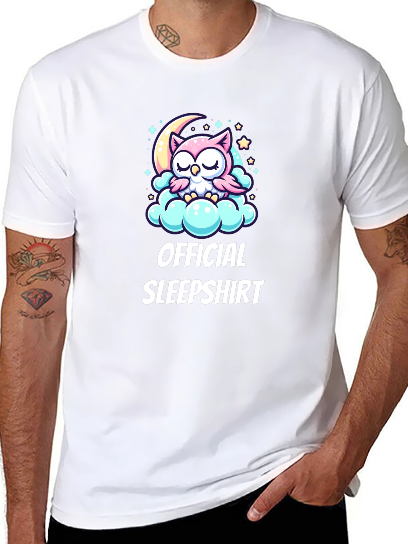 Official Sleepshirt Owl Moon T-Shirt