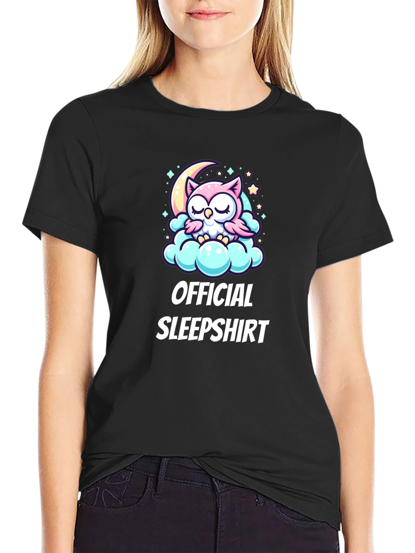 Official Sleepshirt Owl Moon T-Shirt