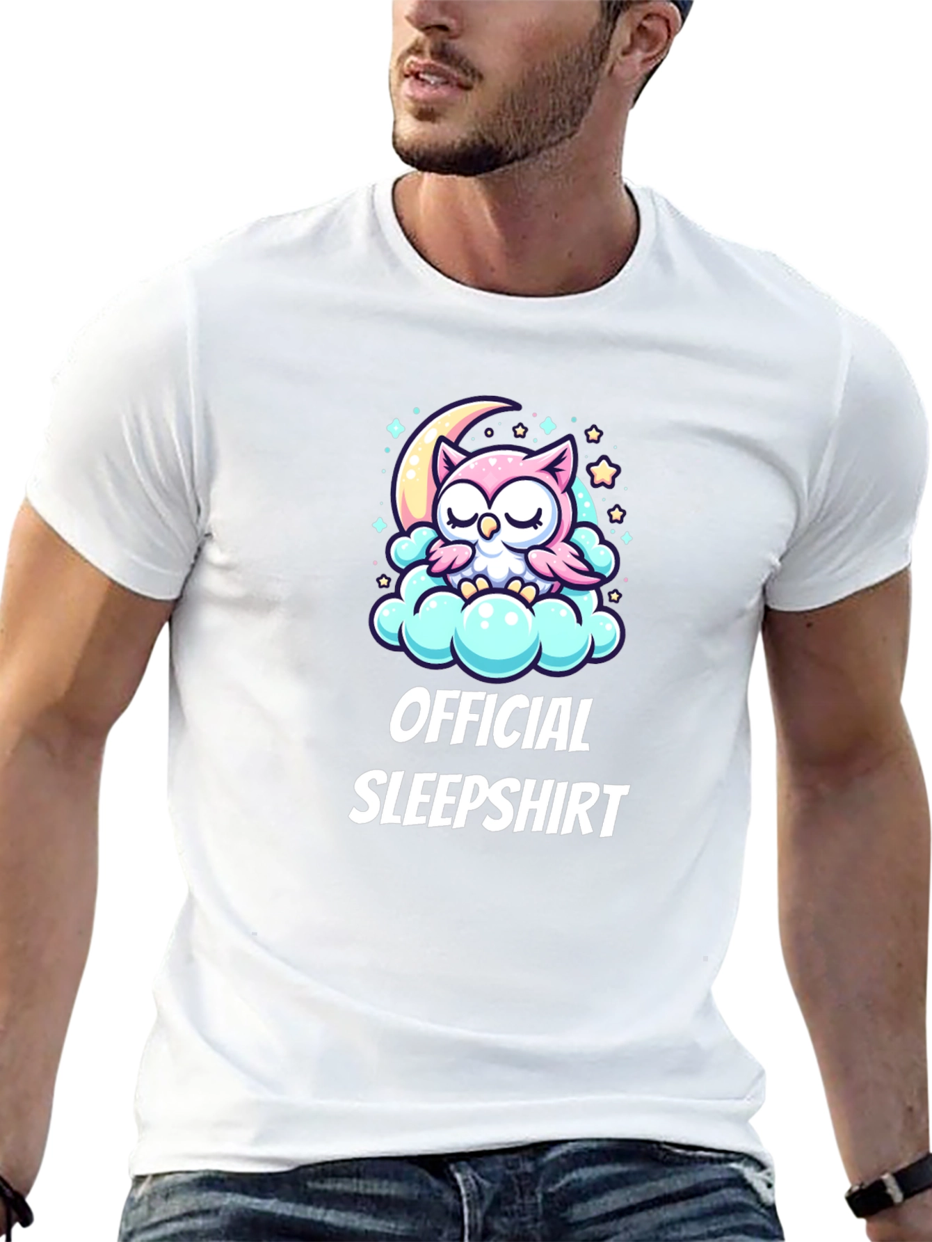 Official Sleepshirt Owl Moon T-Shirt
