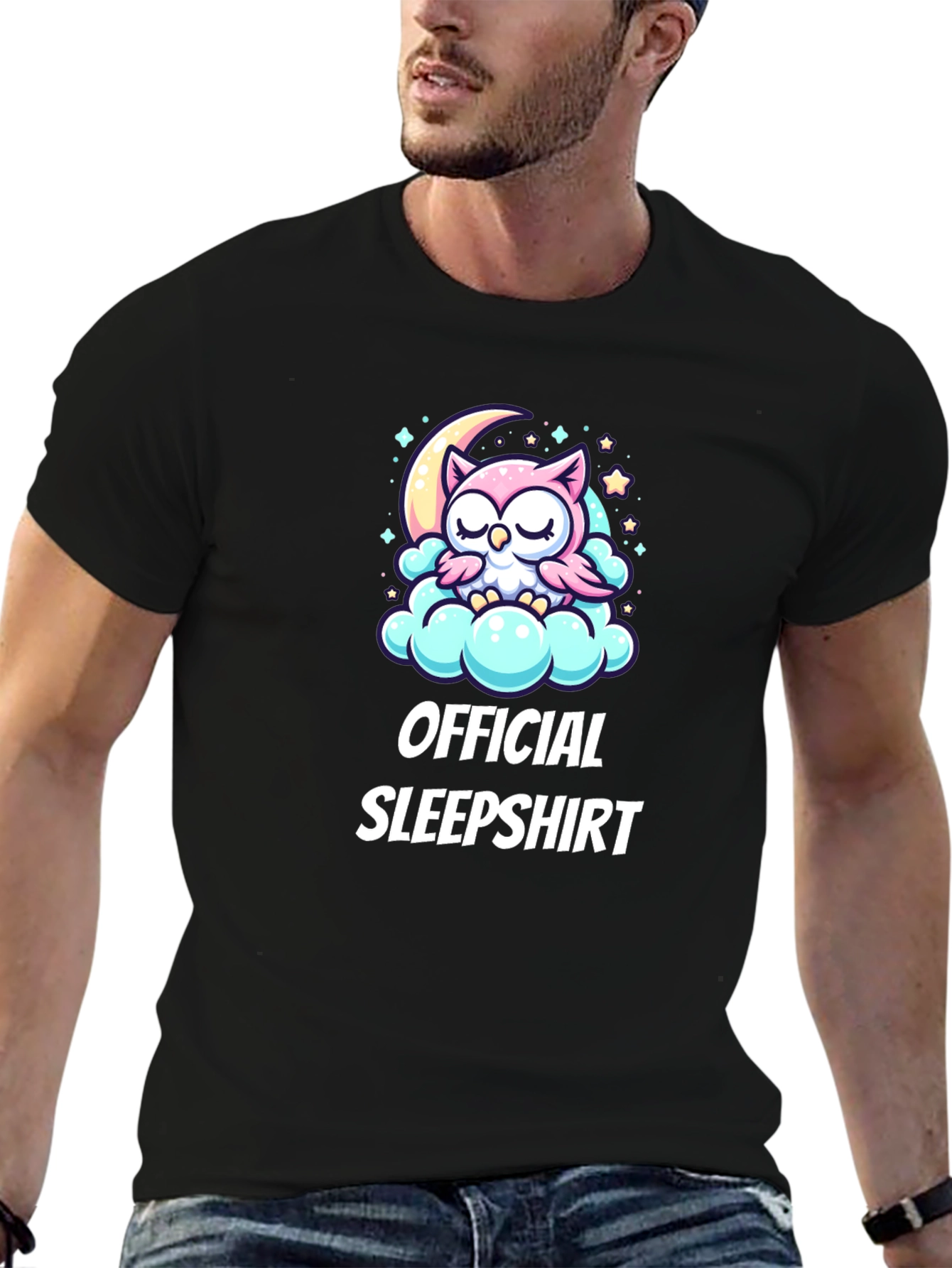 Official Sleepshirt Owl Moon T-Shirt