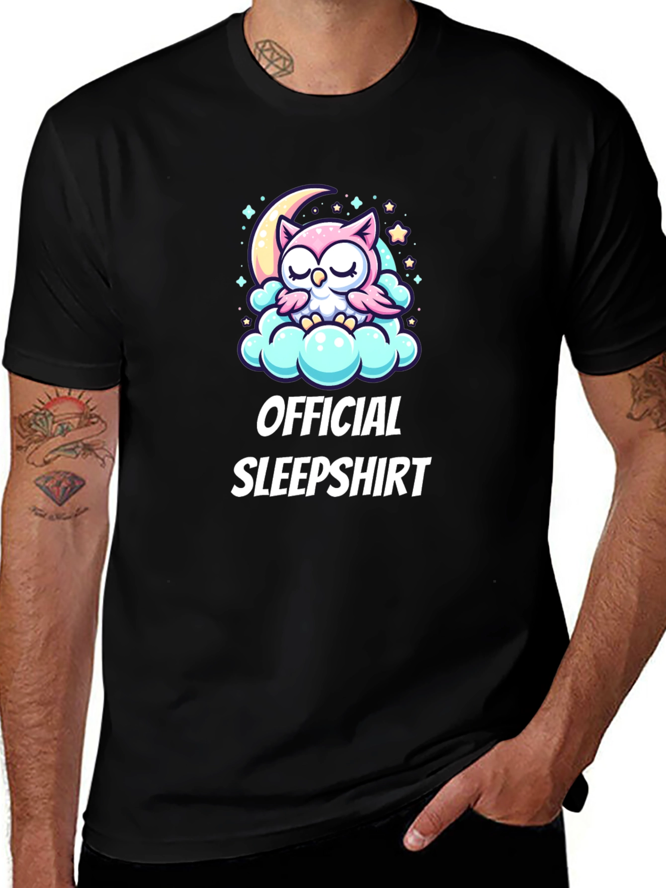 Official Sleepshirt Owl Moon T-Shirt