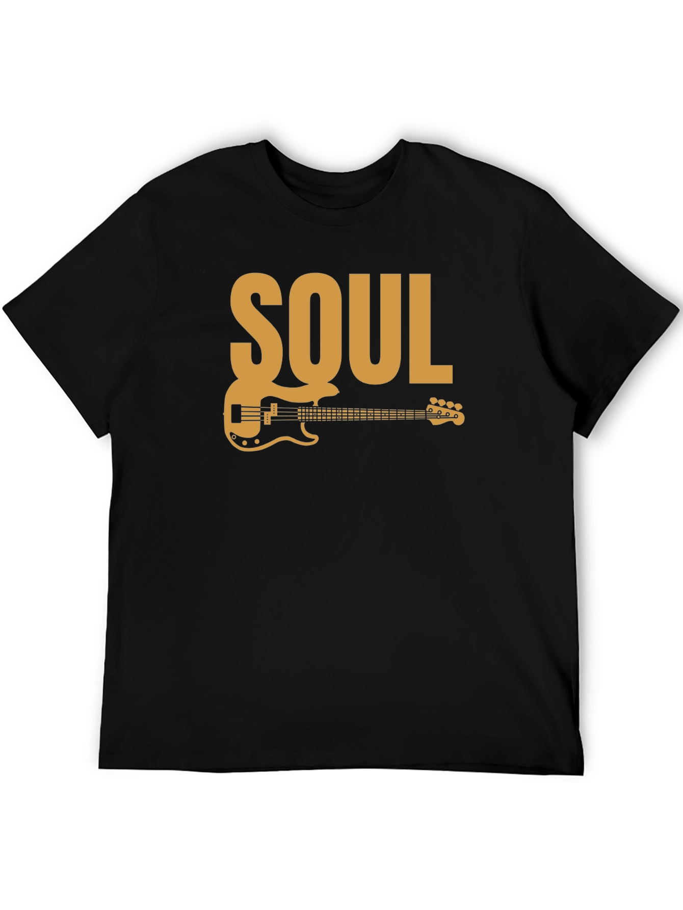 Soul Music Guitar T-Shirt - Black