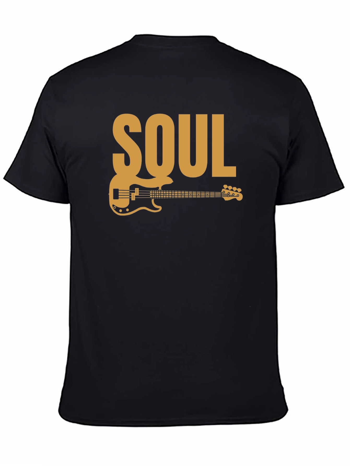 Soul Music Guitar T-Shirt - Black