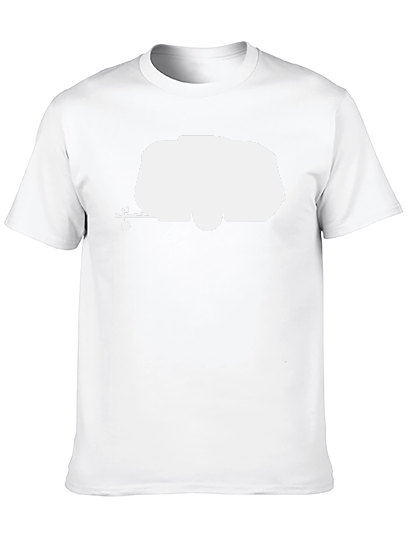 Camping Trailer Graphic Tee - Black