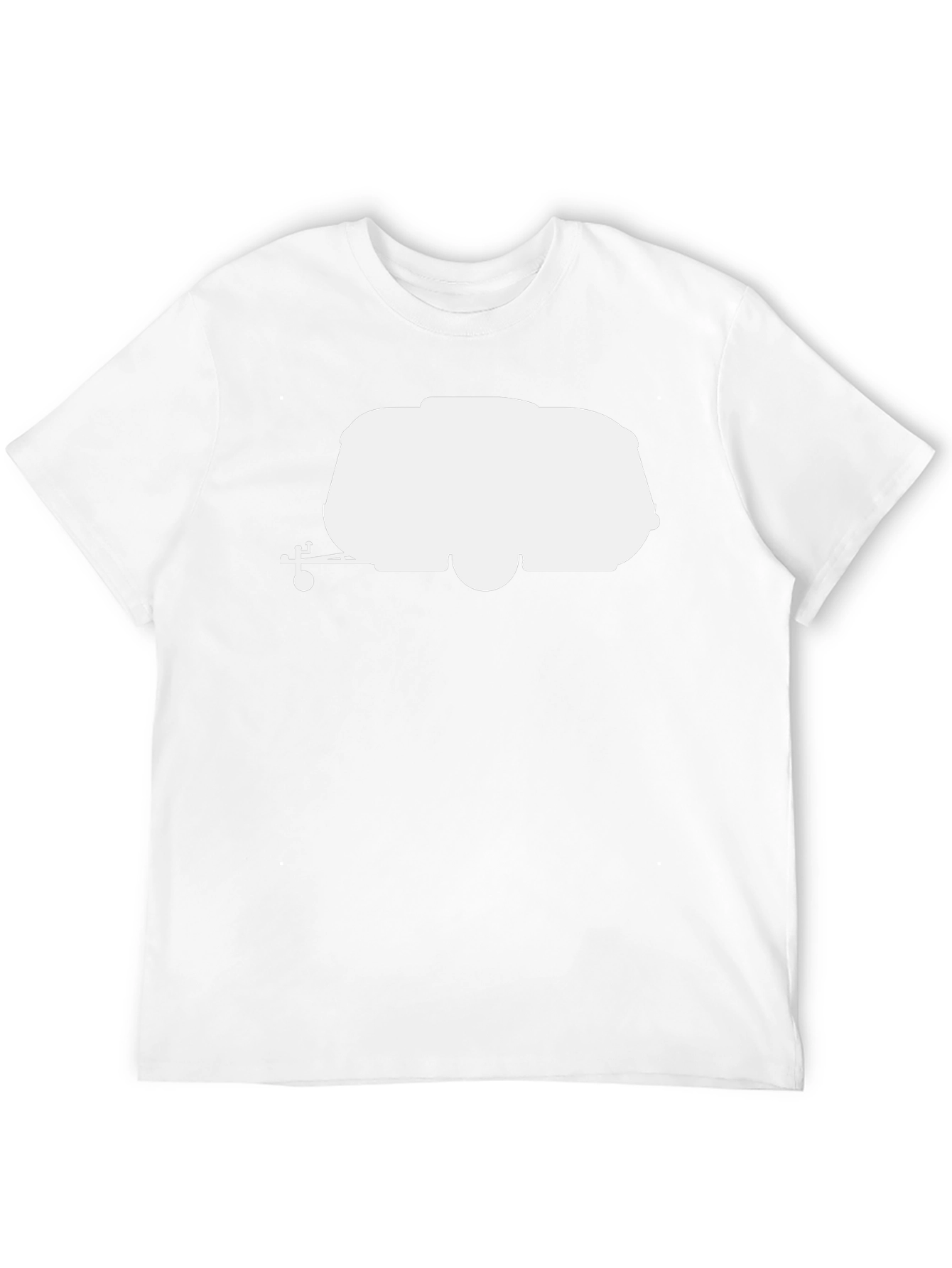 Camping Trailer Graphic Tee - Black