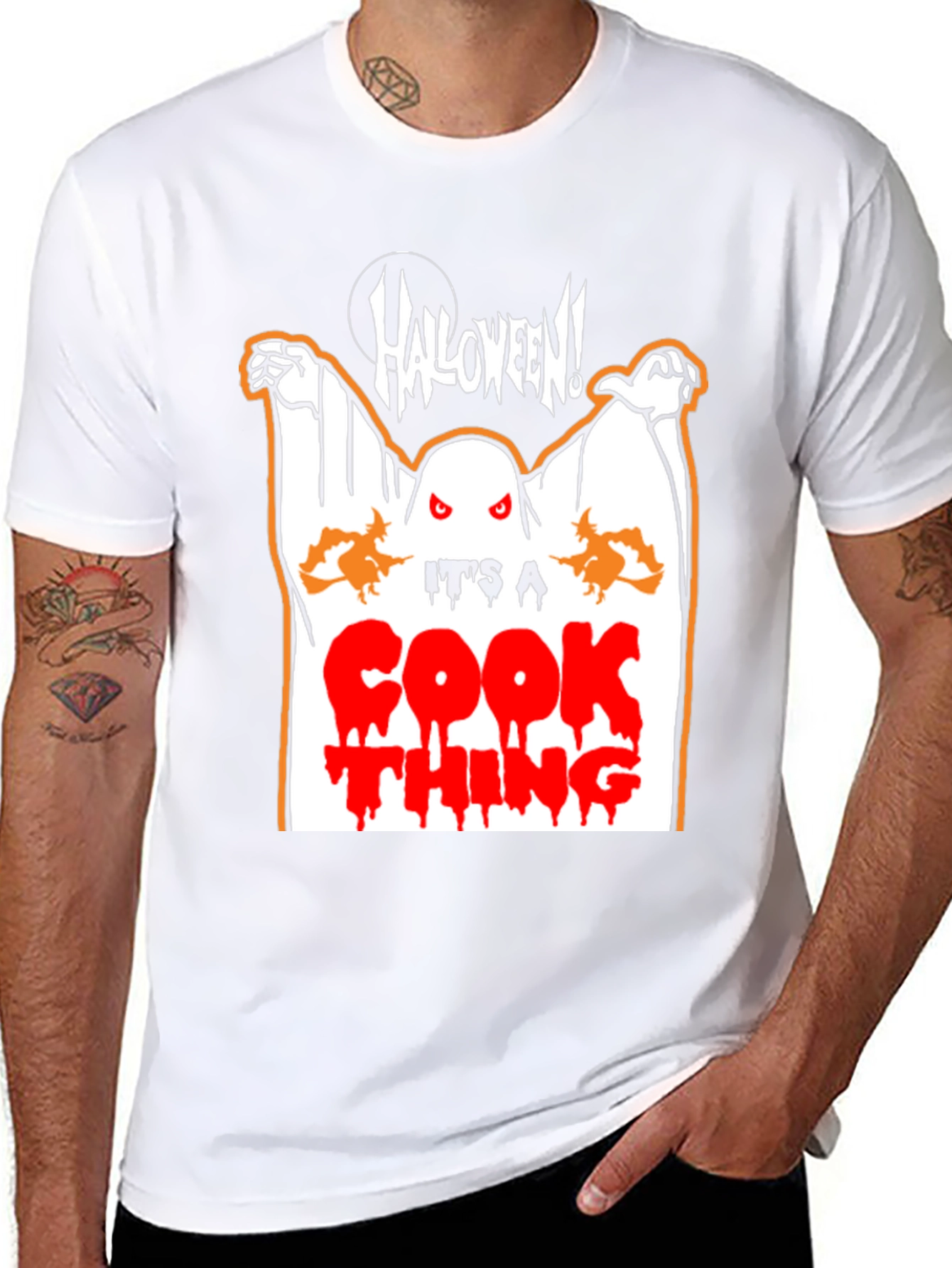 Halloween Ghost Cook Thing T-Shirt