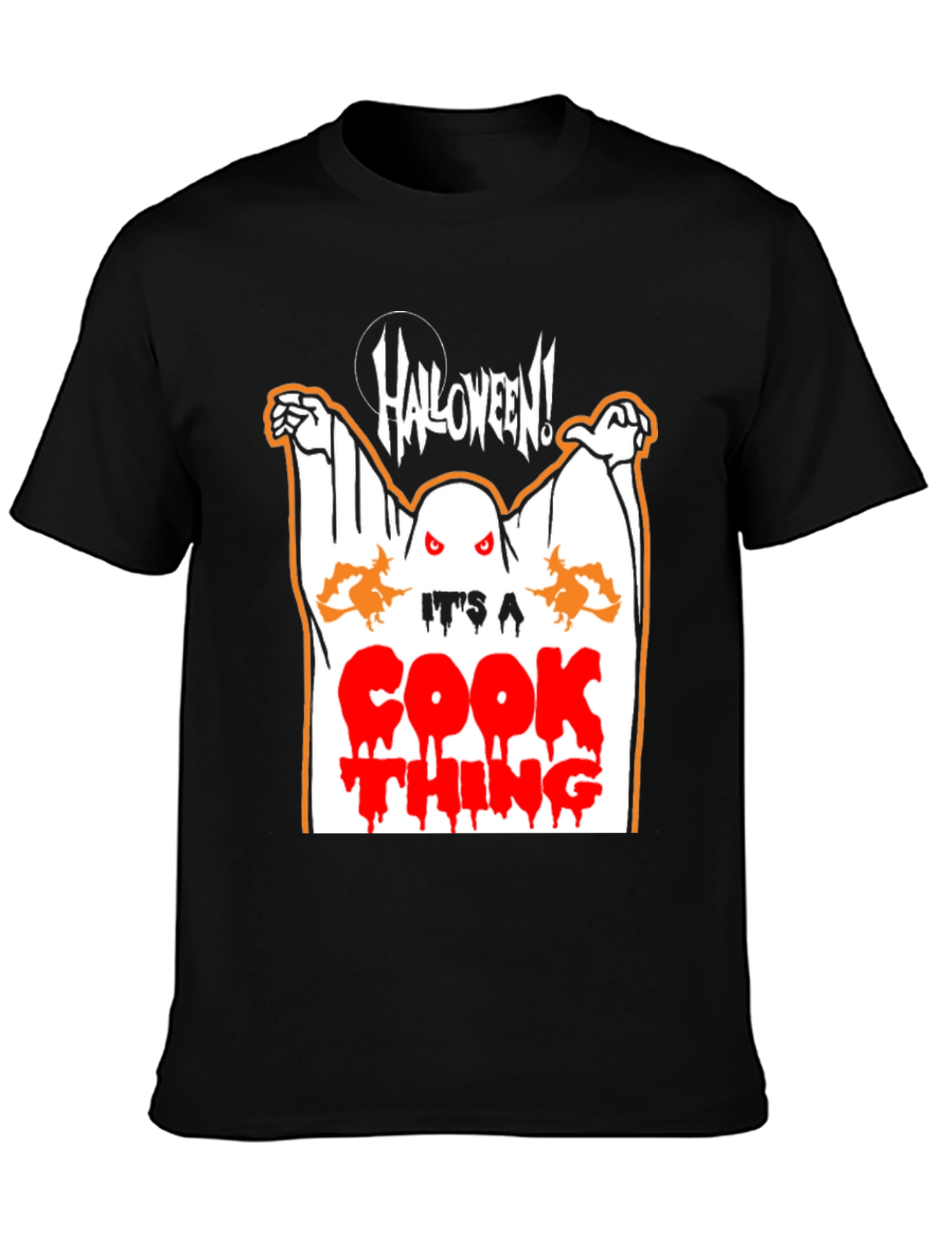 Halloween Ghost Cook Thing T-Shirt