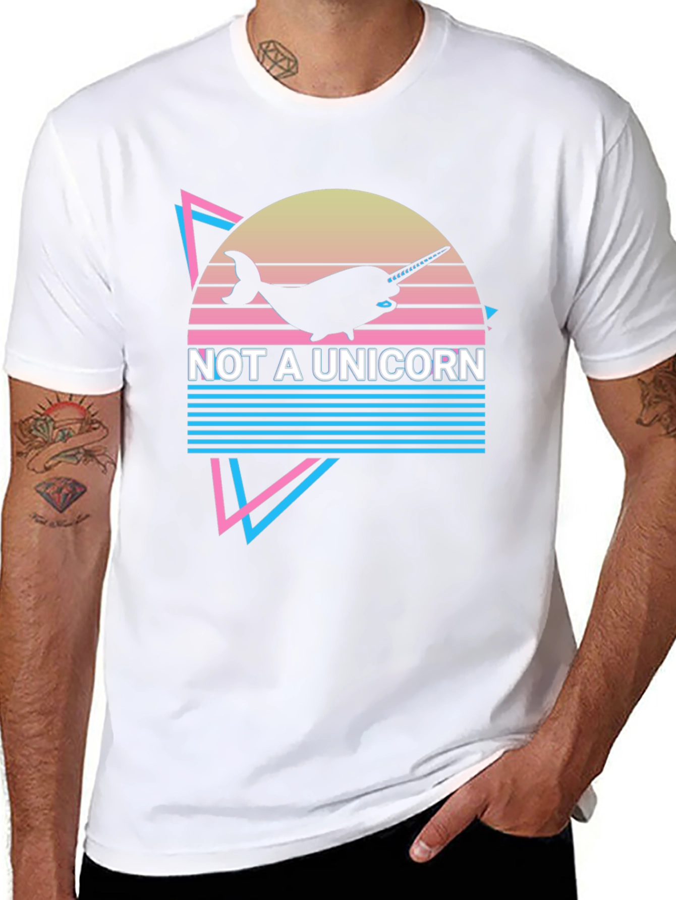 Not a Unicorn Narwhal Graphic T-Shirt