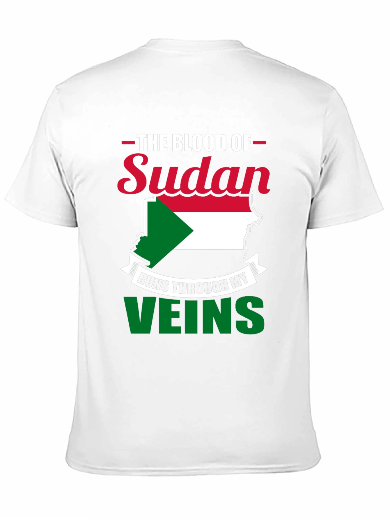 Sudan Pride T-Shirt - Blood Runs Through My Veins