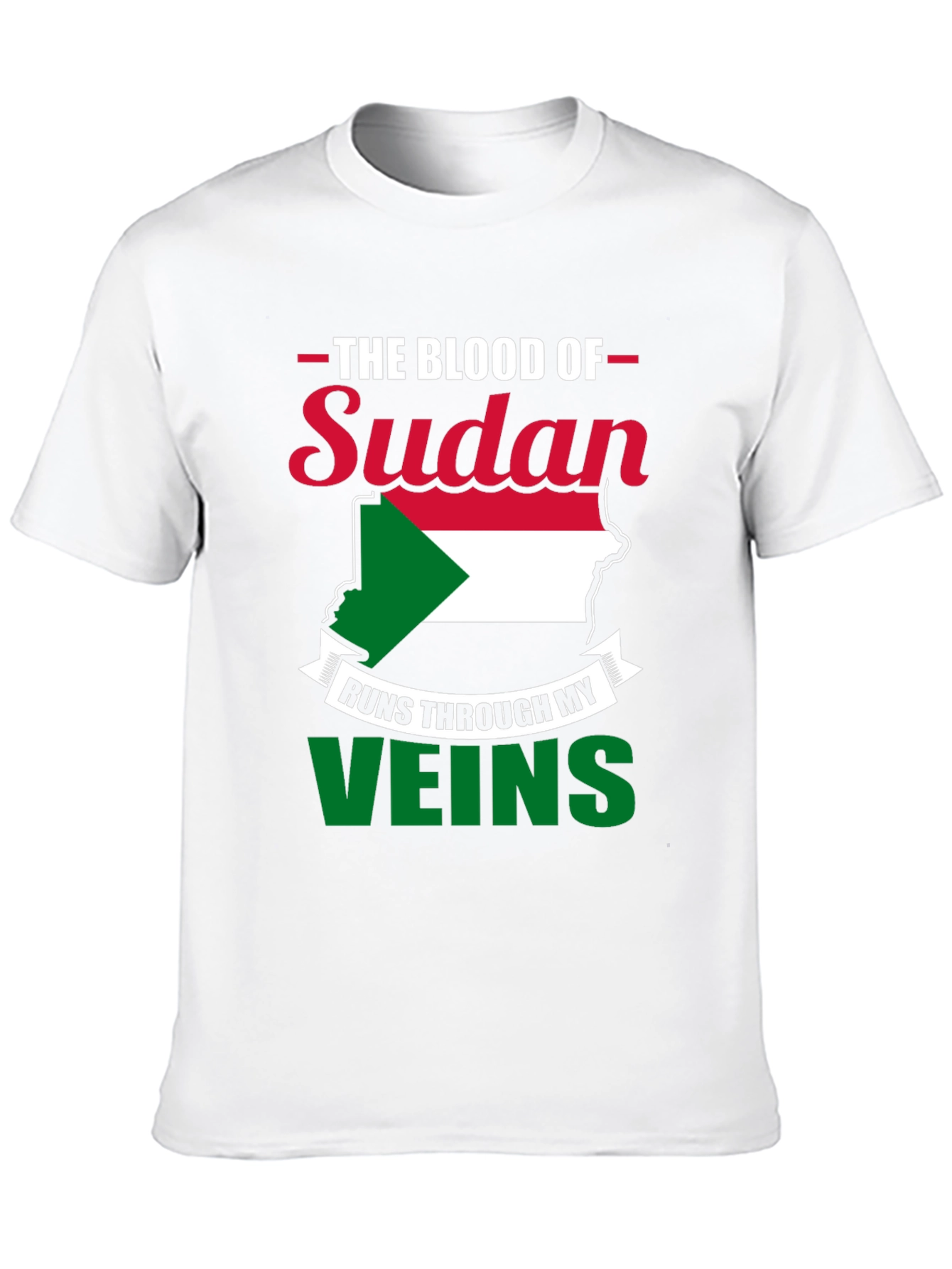Sudan Pride T-Shirt - Blood Runs Through My Veins