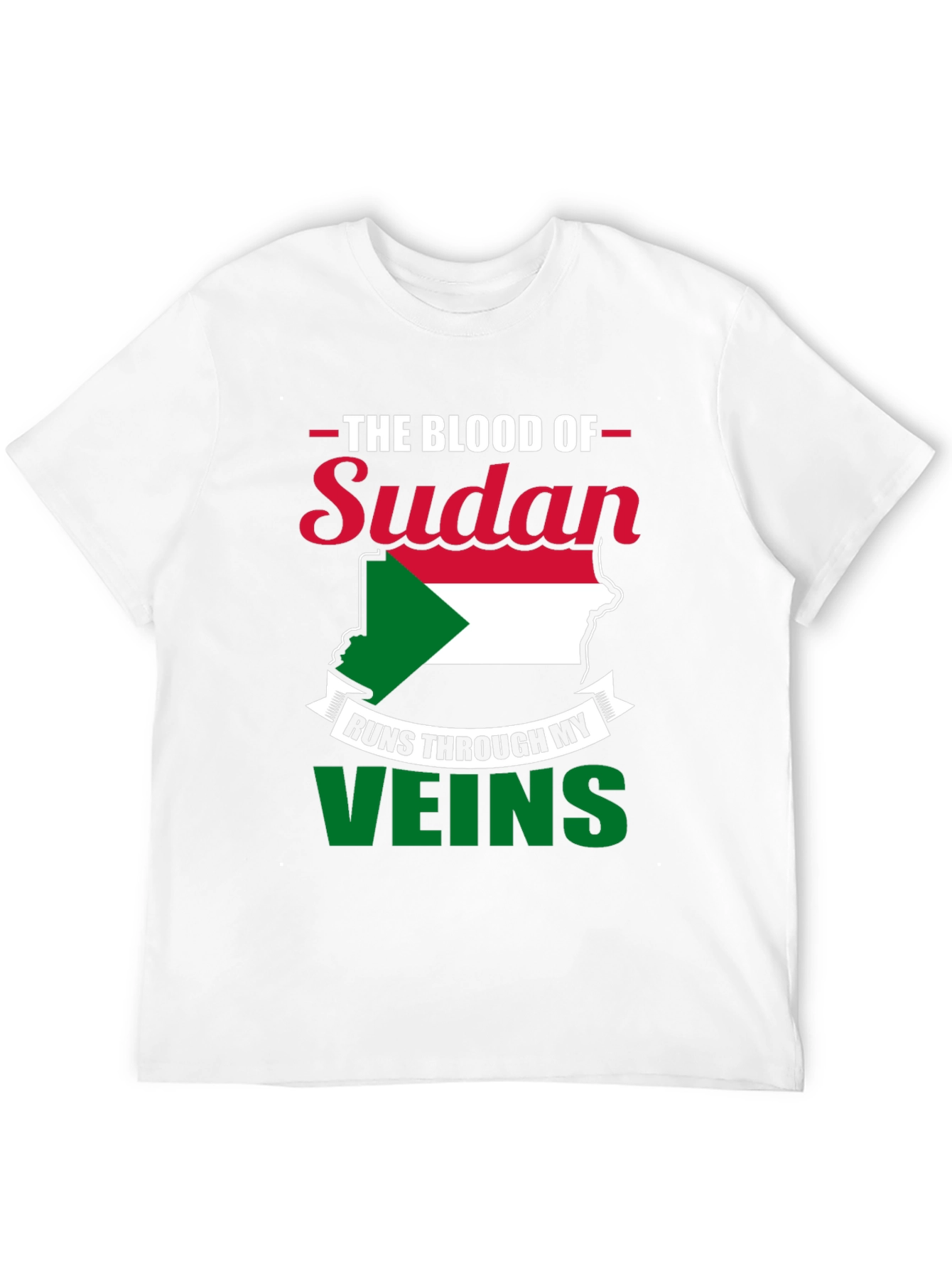 Sudan Pride T-Shirt - Blood Runs Through My Veins