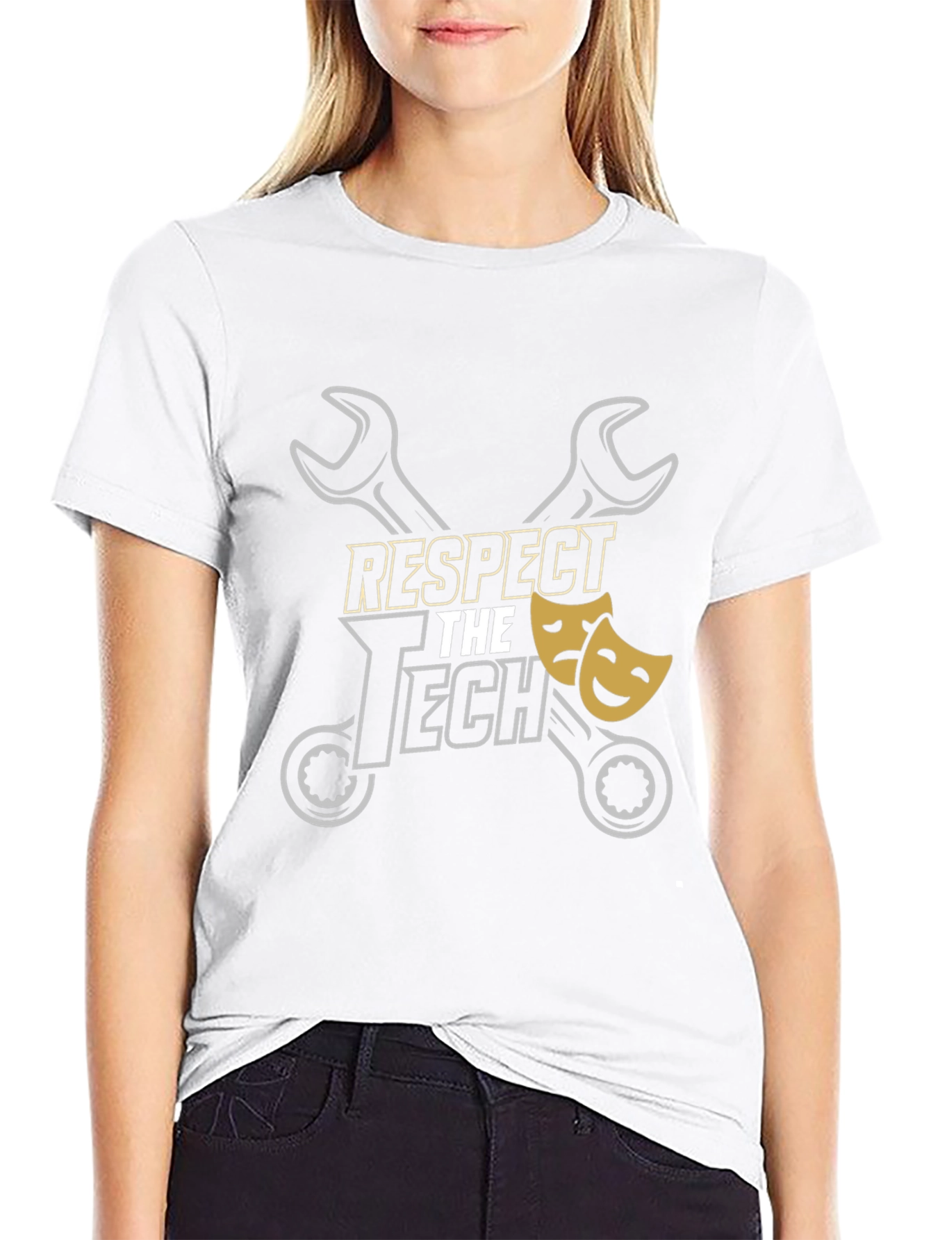 Respect the Tech Black T-Shirt