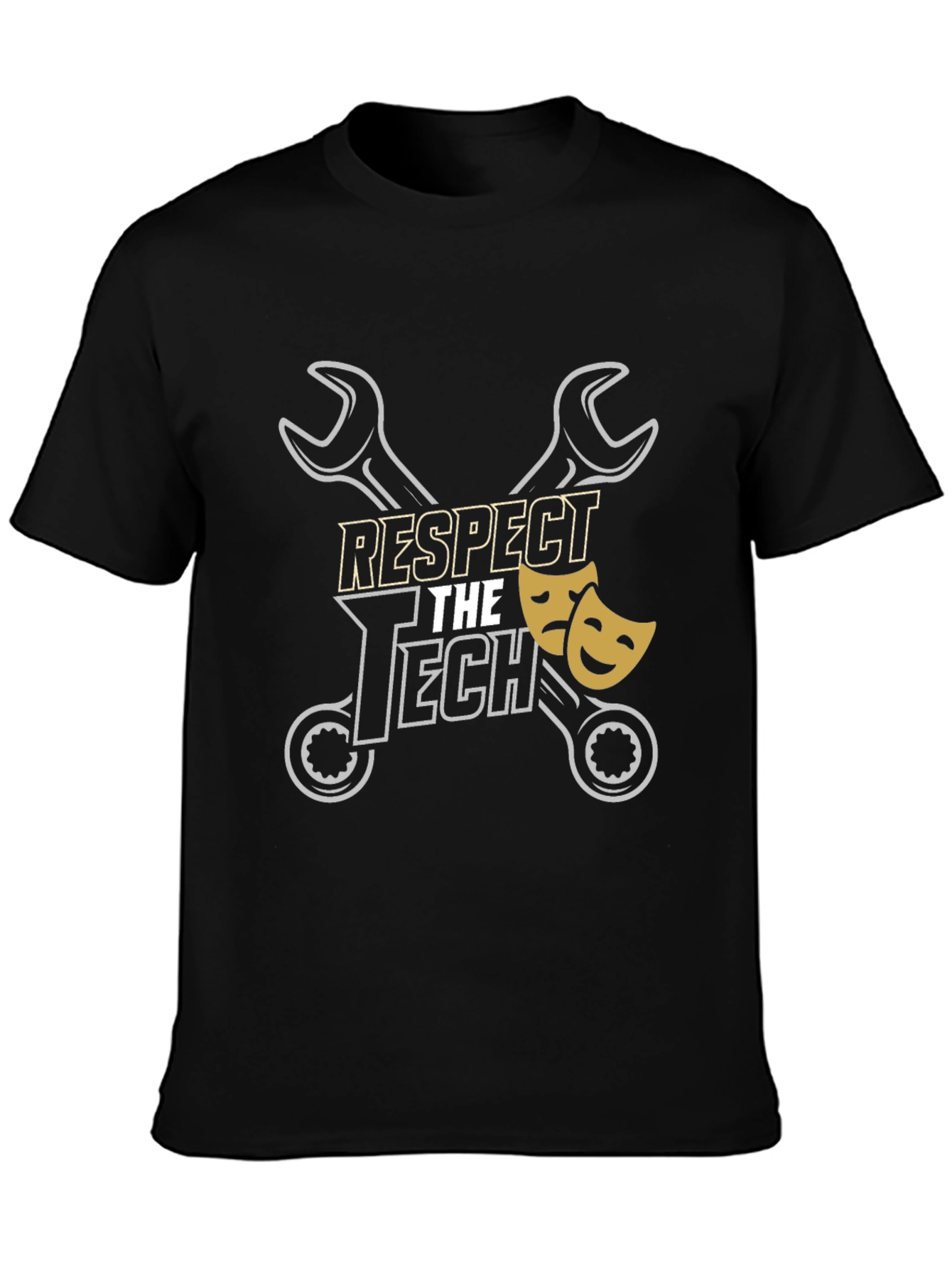 Respect the Tech Black T-Shirt