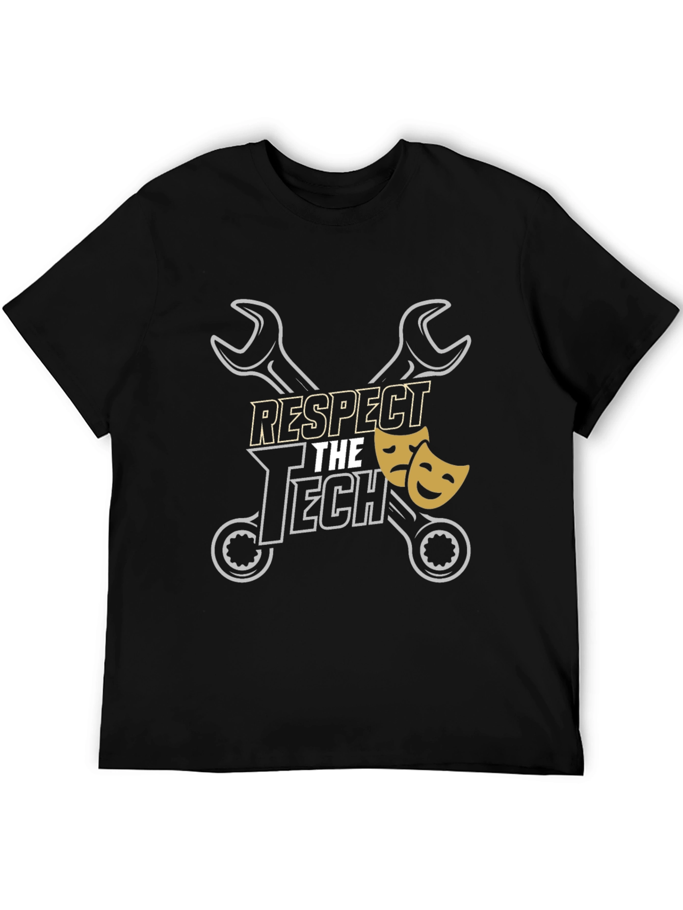 Respect the Tech Black T-Shirt