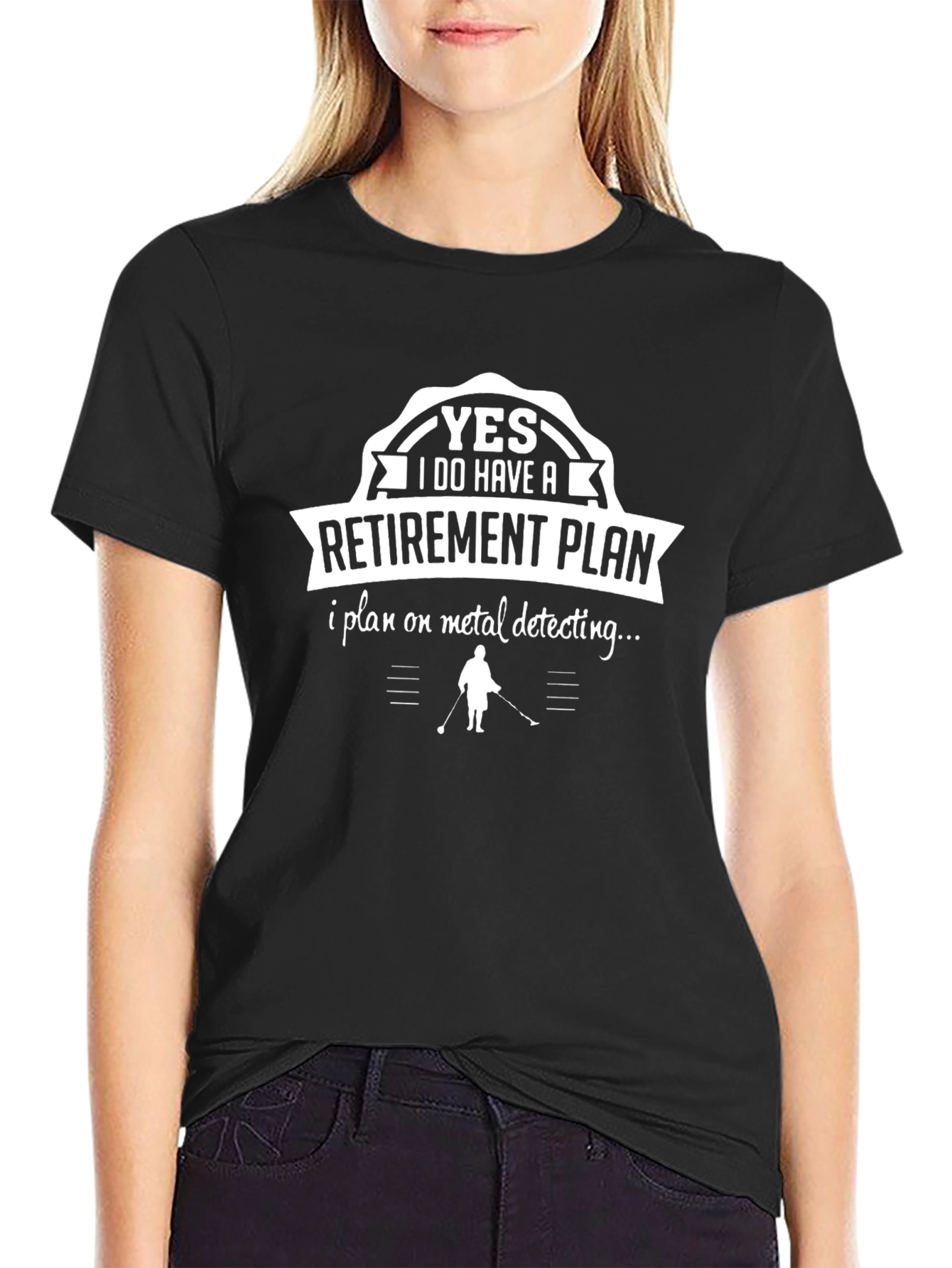 Metal Detecting Retirement Plan T-Shirt