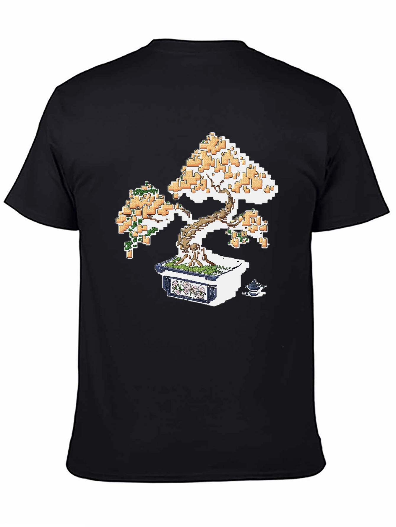 Pixel Art Bonsai T-Shirt - Unique Graphic Tee