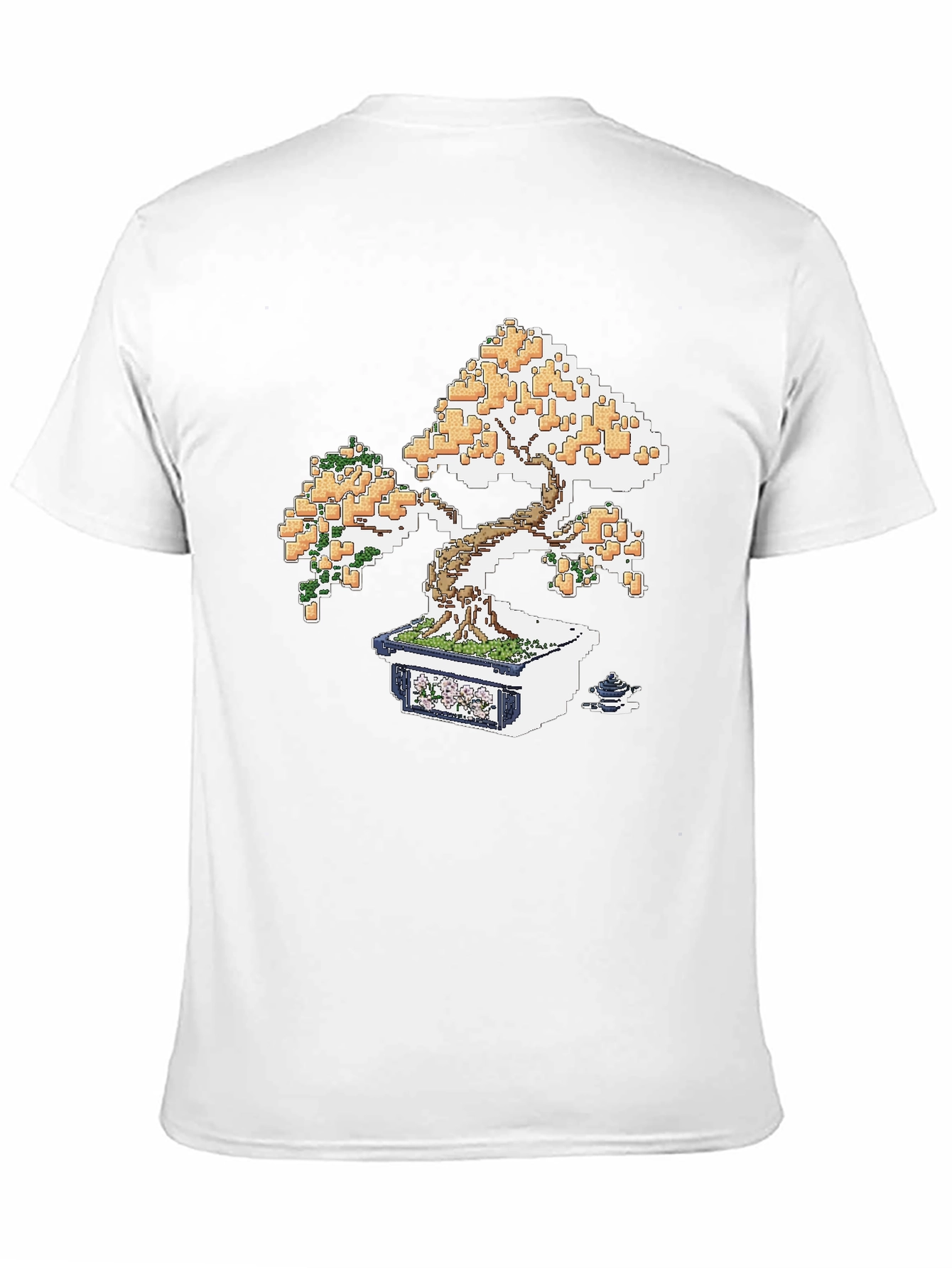 Pixel Art Bonsai T-Shirt - Unique Graphic Tee