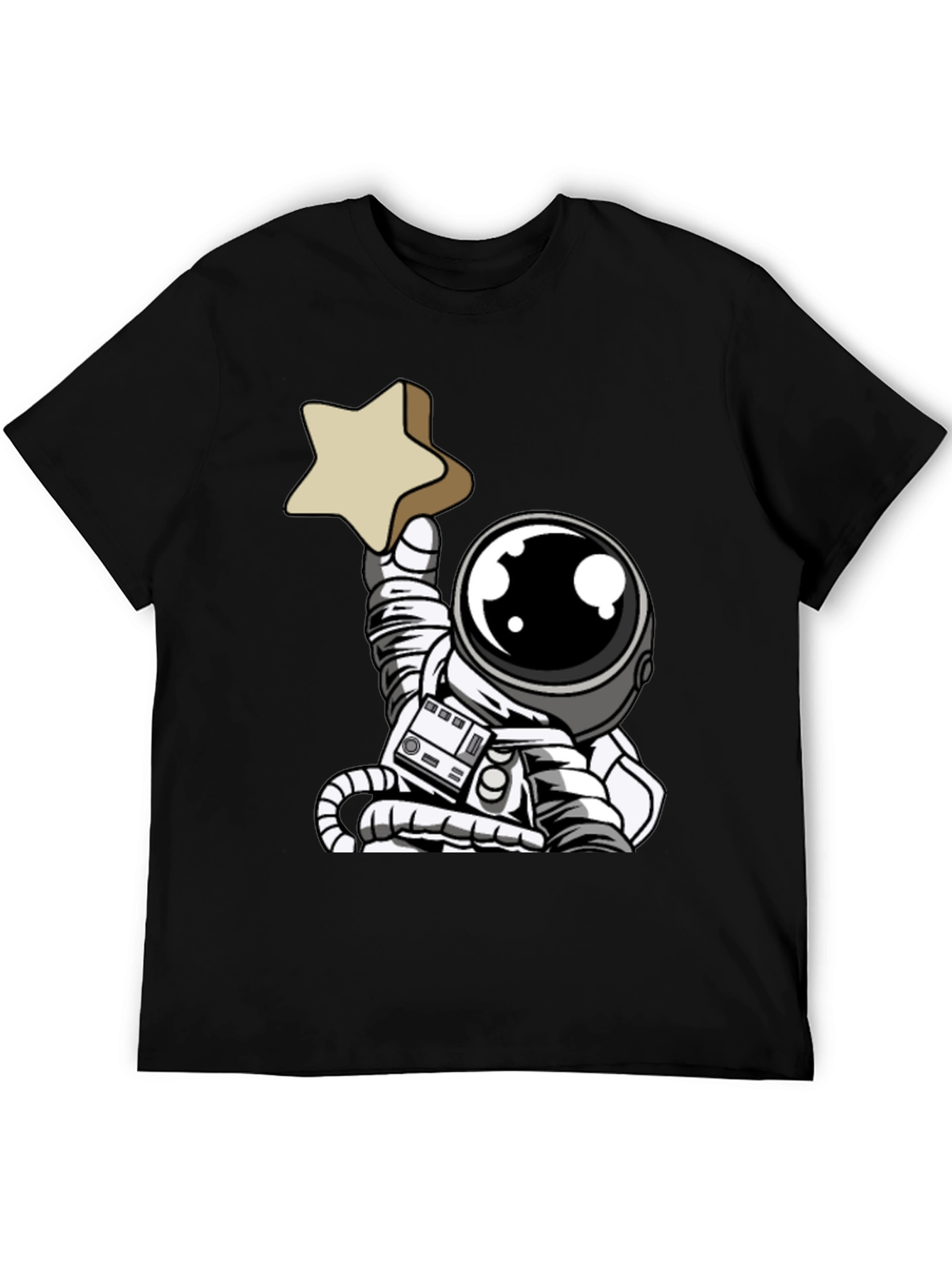 Astronaut Star T-Shirt - Unique Graphic Tee