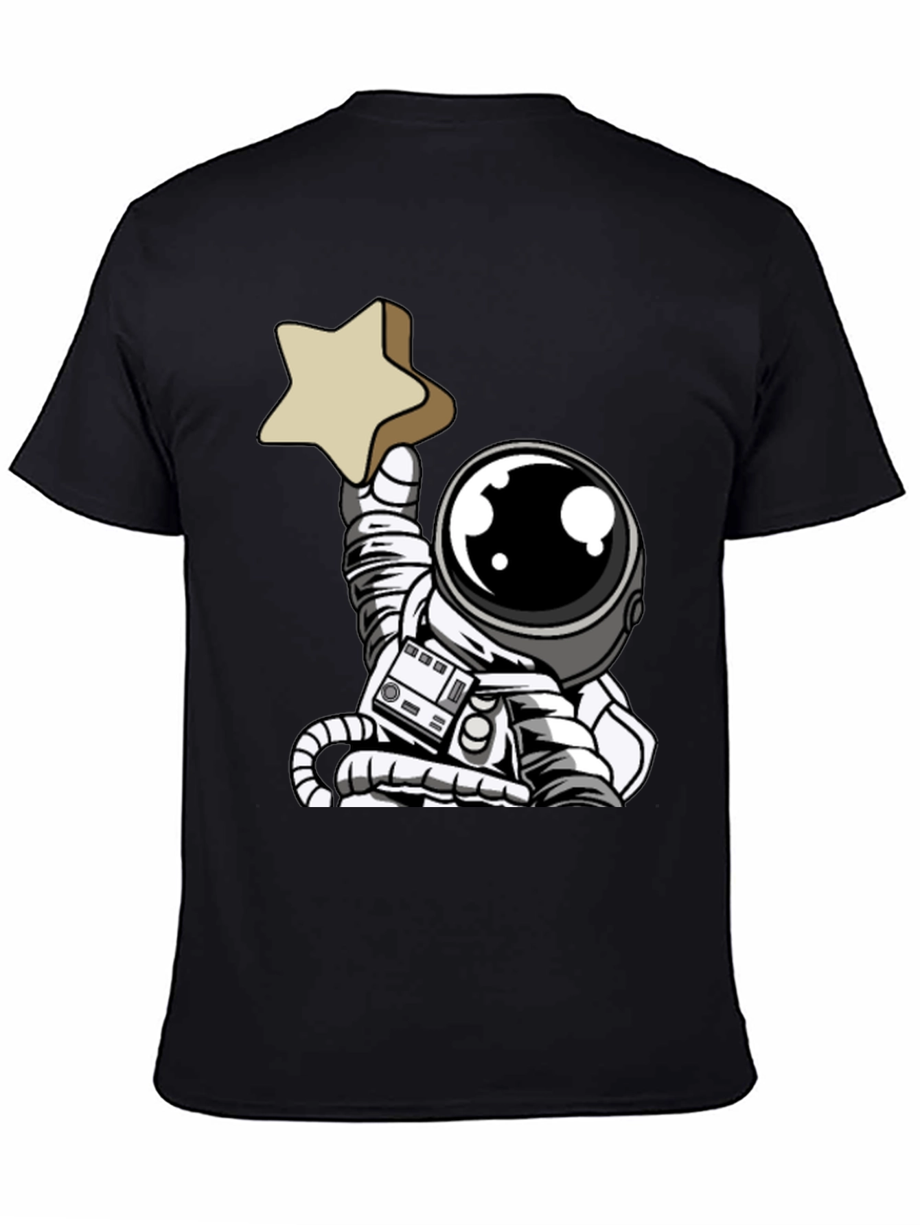 Astronaut Star T-Shirt - Unique Graphic Tee