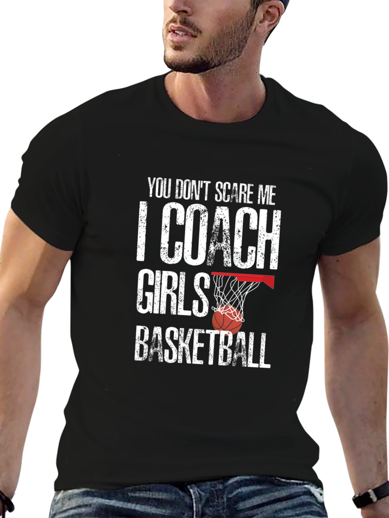 Basketball Coach Novelty T-Shirt