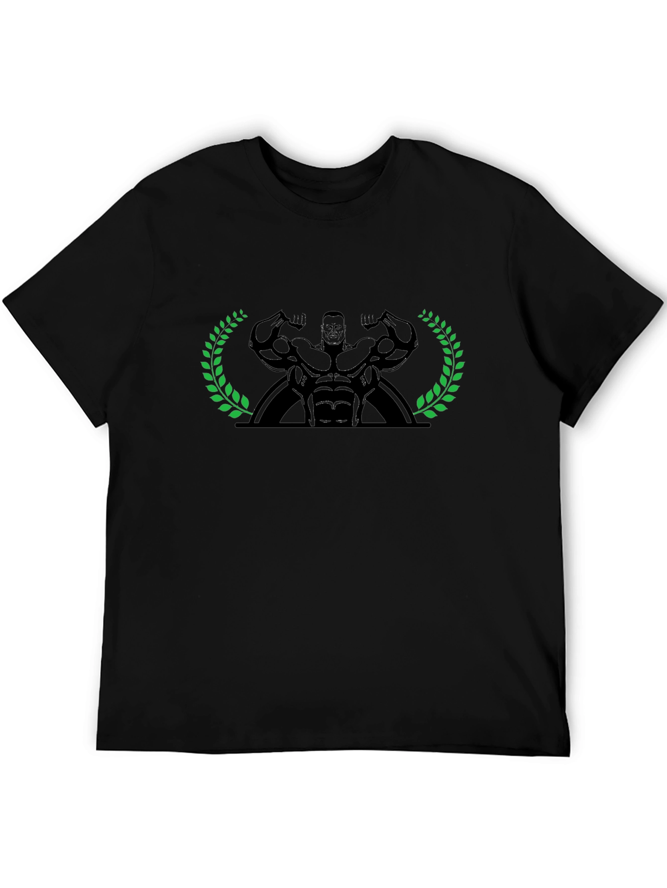 Black Bodybuilder Graphic Tee