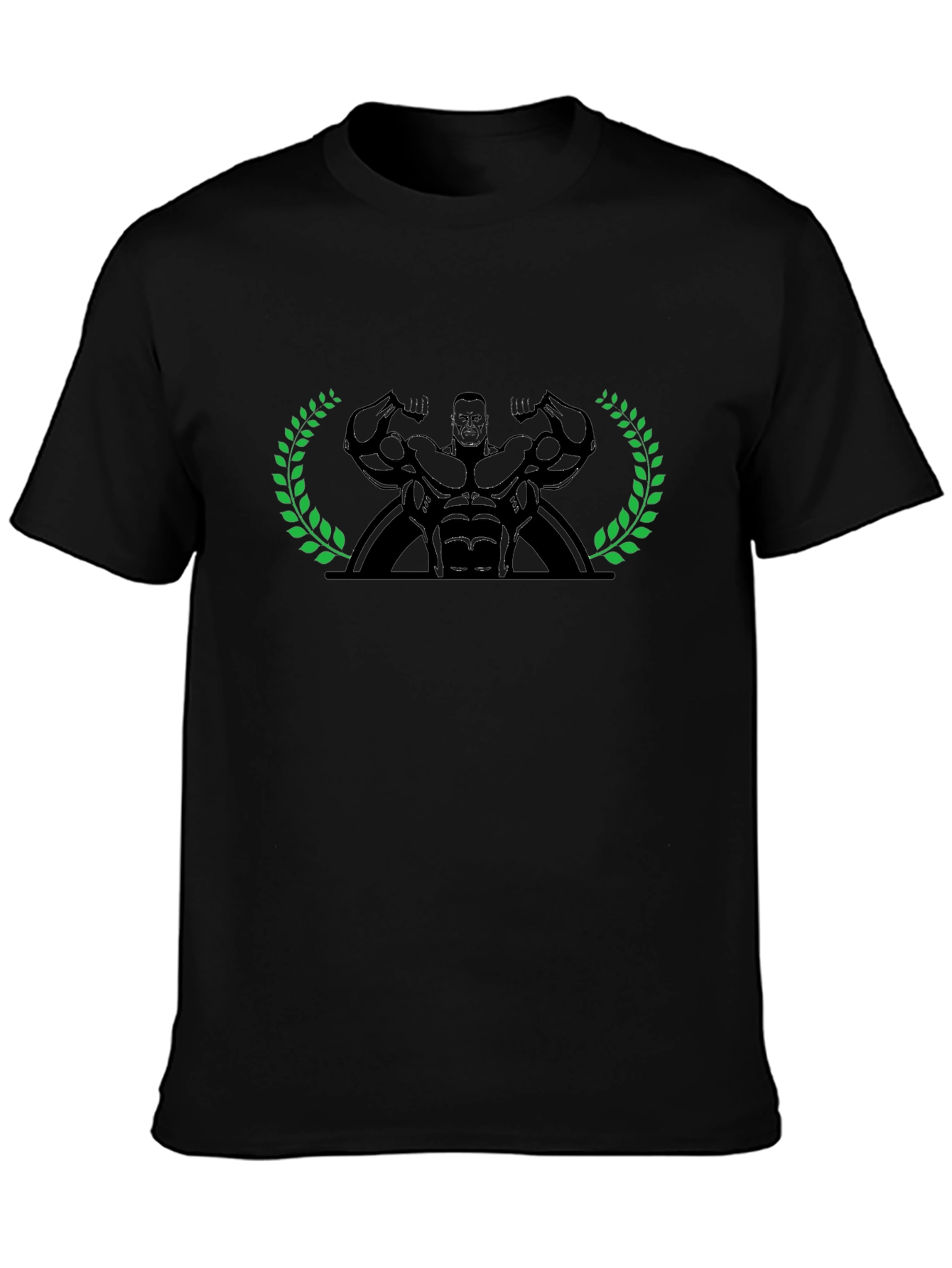 Black Bodybuilder Graphic Tee