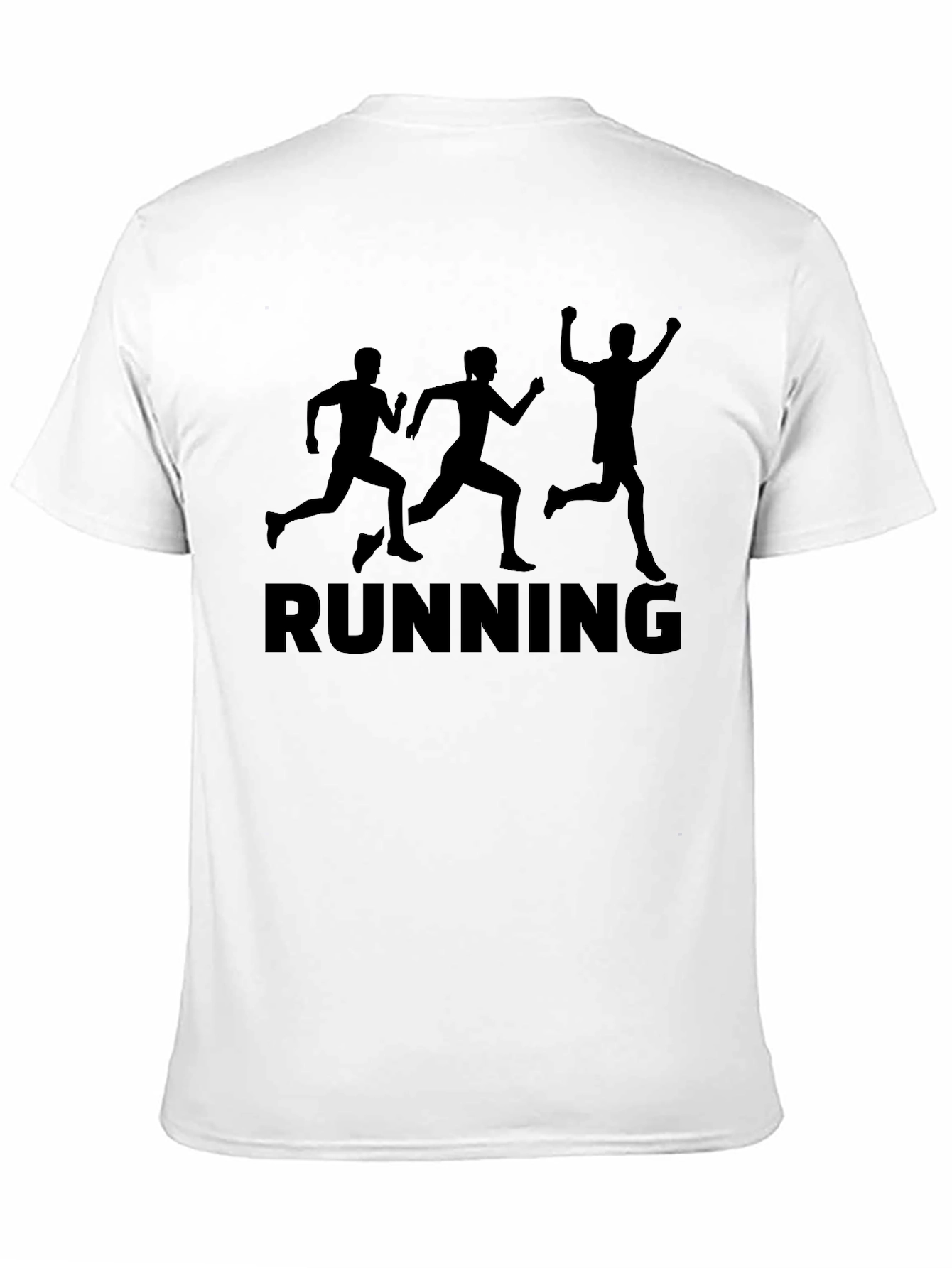 Running T-Shirt Black Activewear Tee