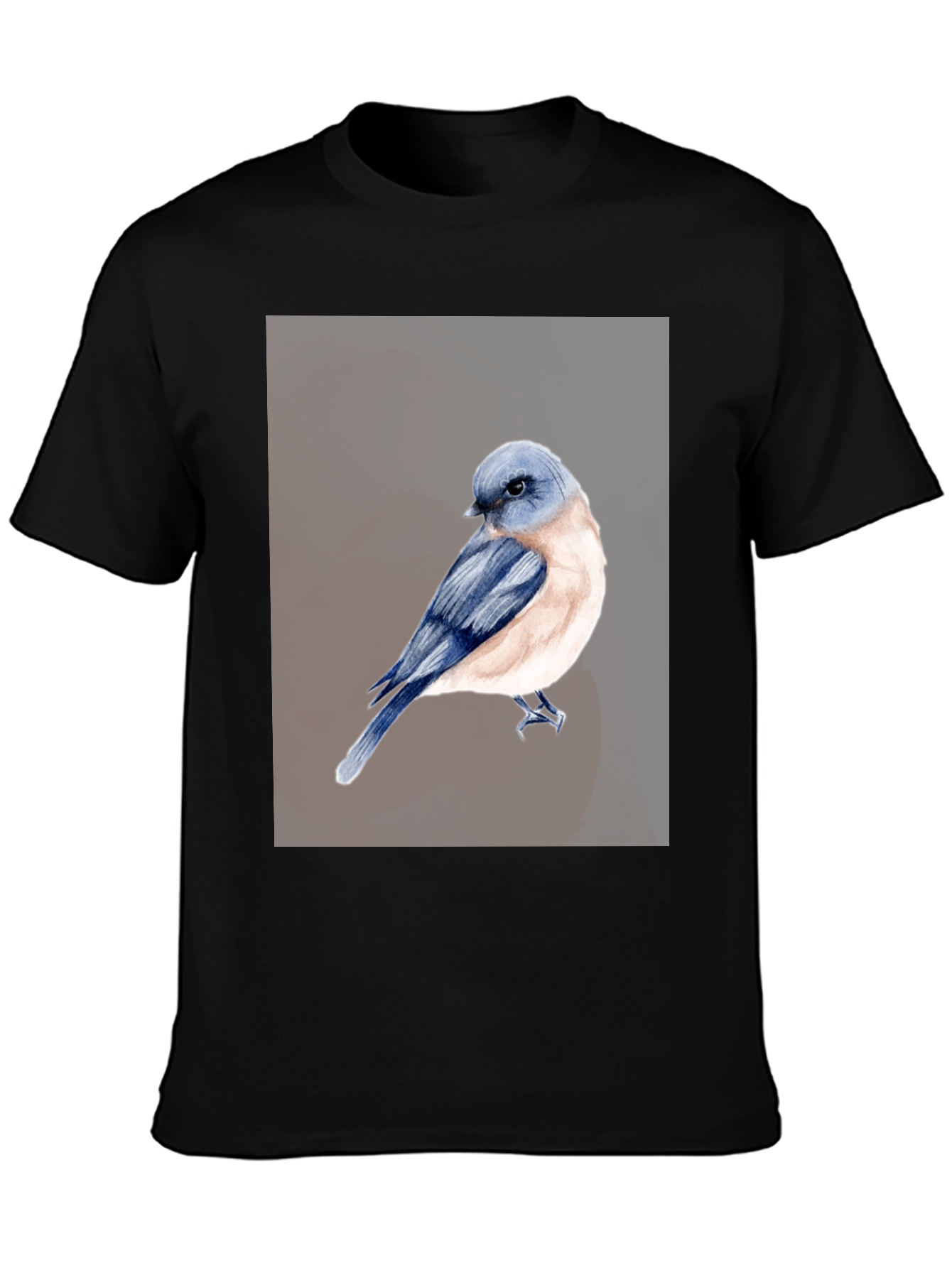 Bluebird Graphic Tee - Nature Lover T-Shirt