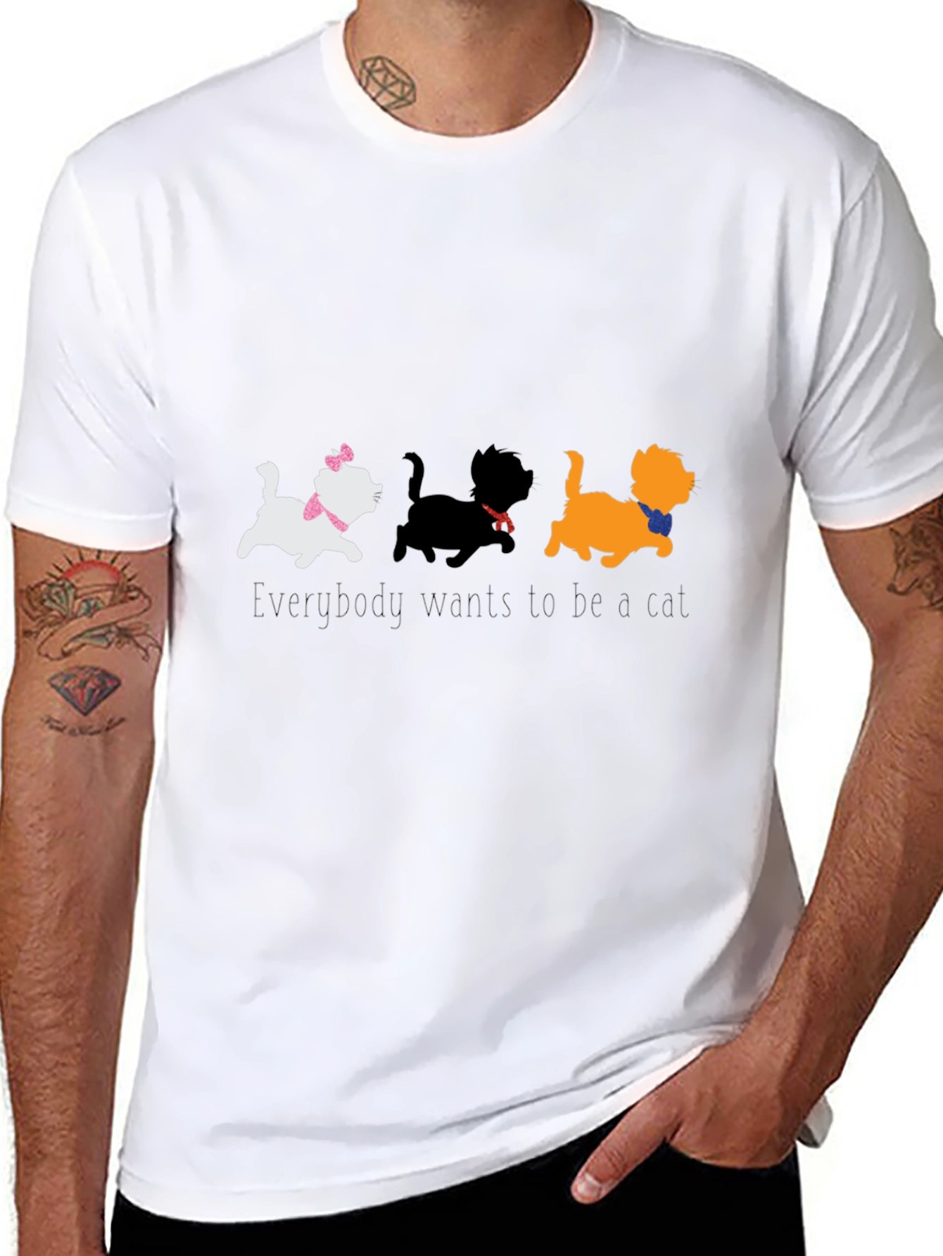 Everybody Wants to Be a Cat T-Shirt