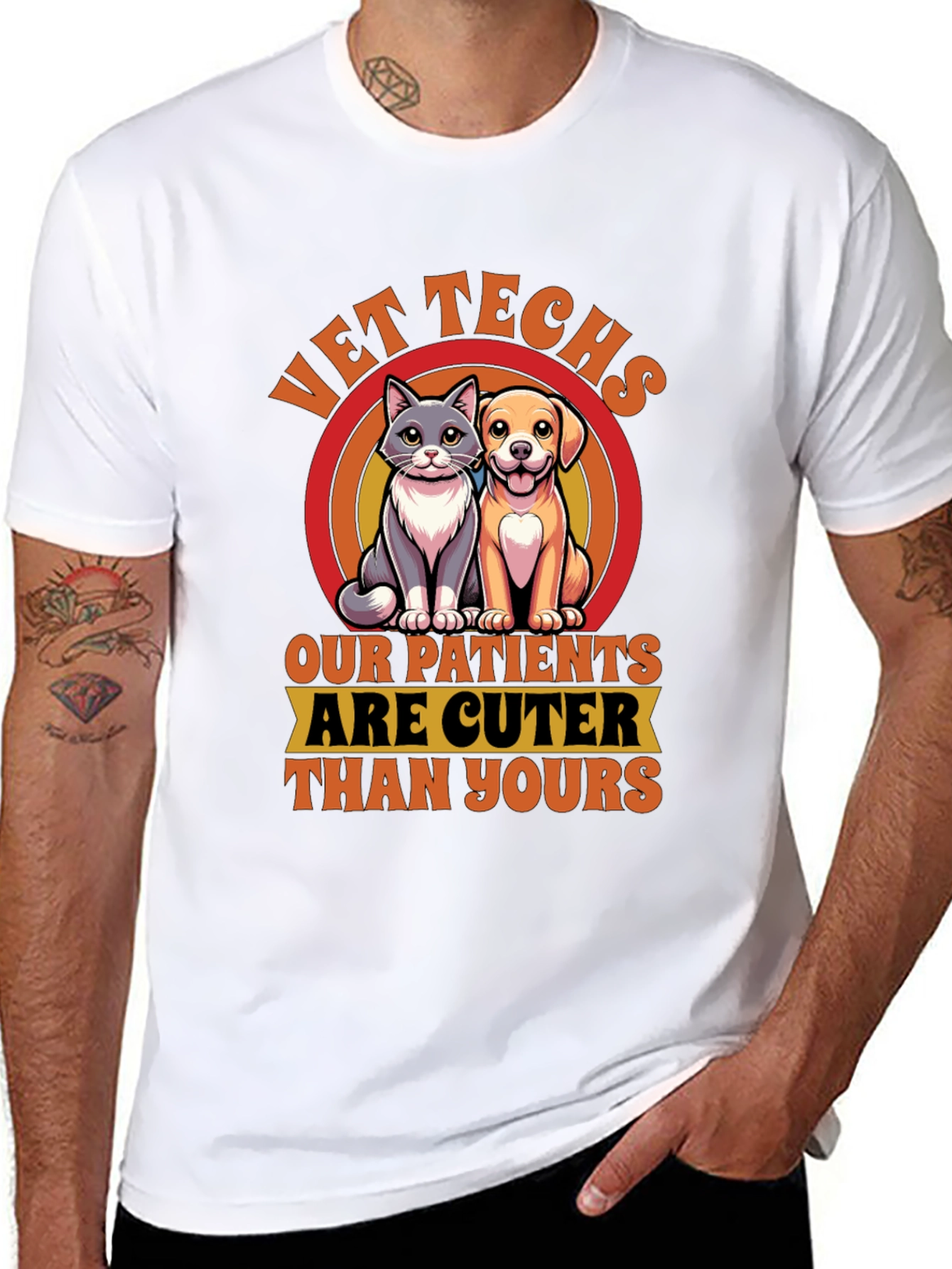 Vet Techs Cuter Patients T-Shirt