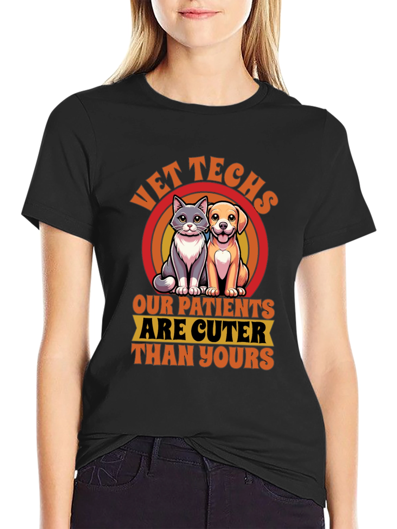 Vet Techs Cuter Patients T-Shirt