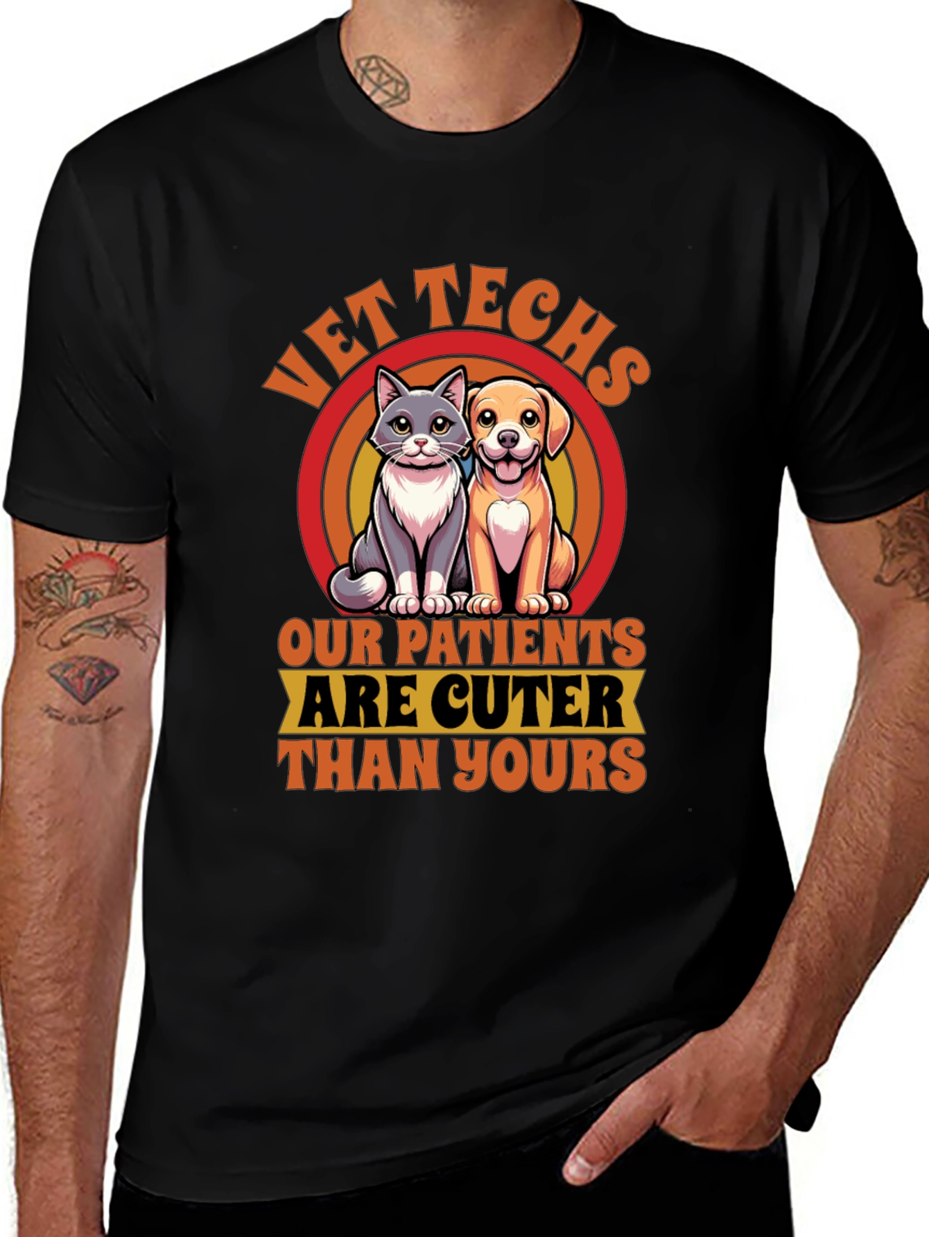 Vet Techs Cuter Patients T-Shirt