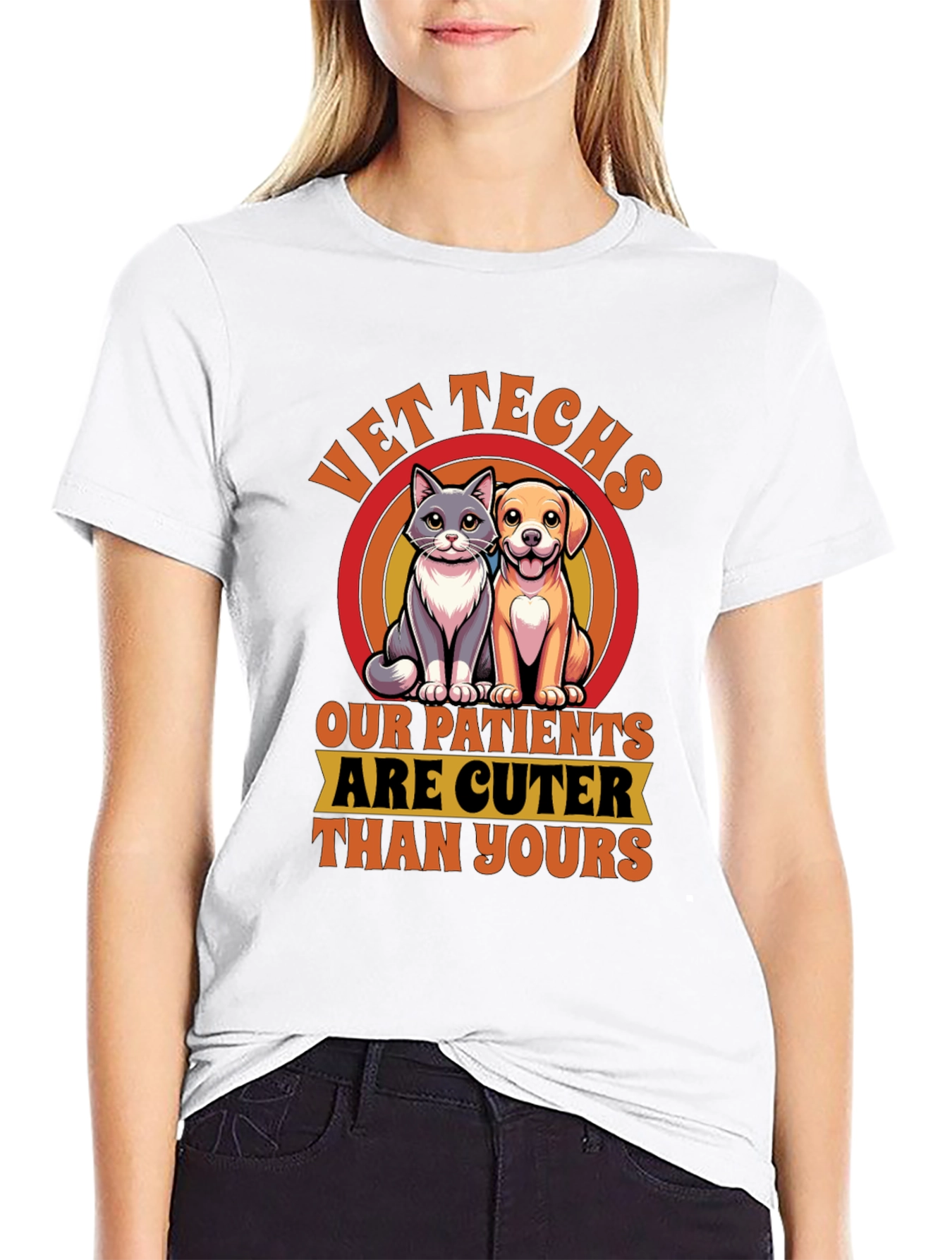 Vet Techs Cuter Patients T-Shirt
