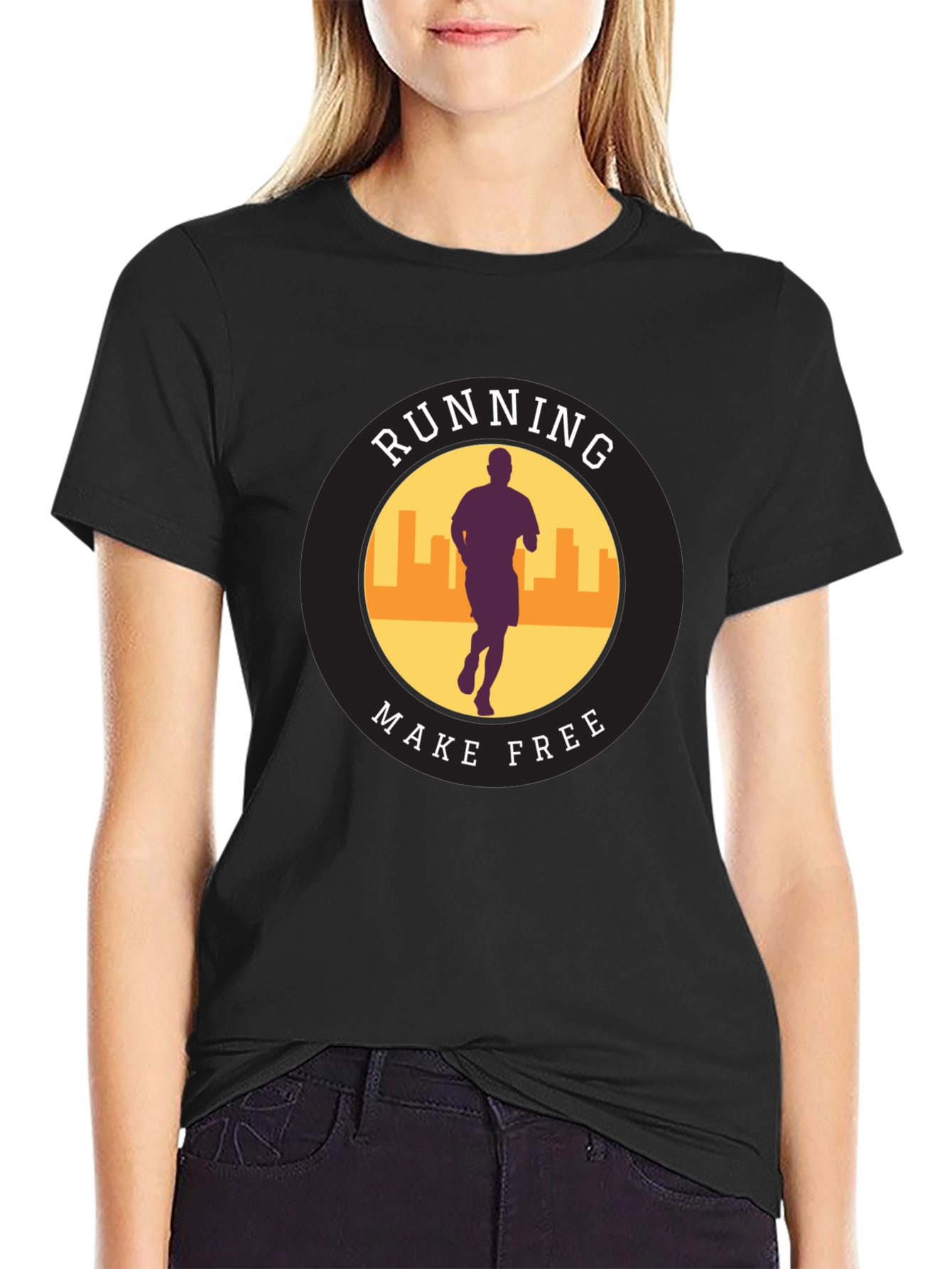 Running Make Free Graphic T-Shirt