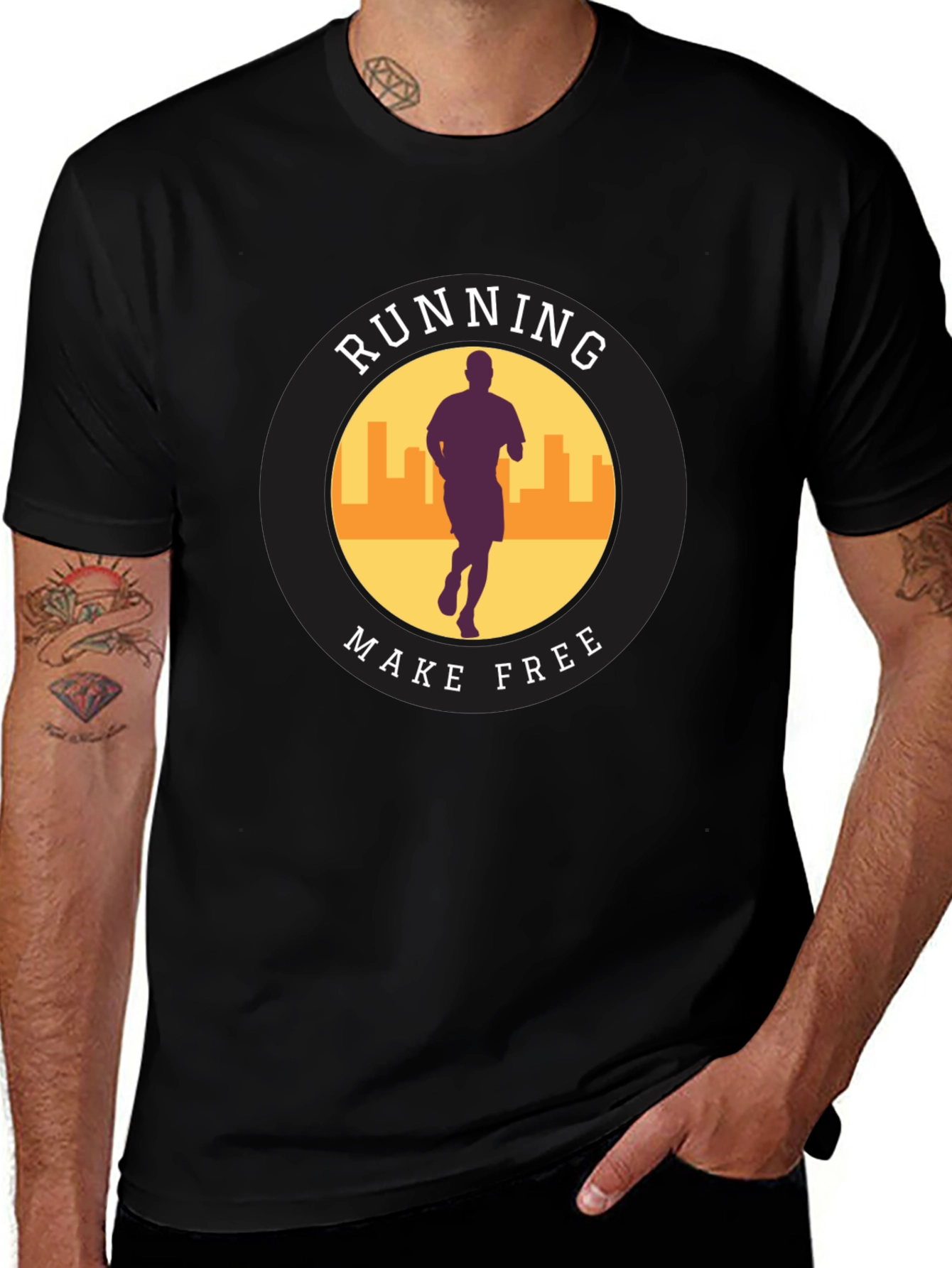 Running Make Free Graphic T-Shirt