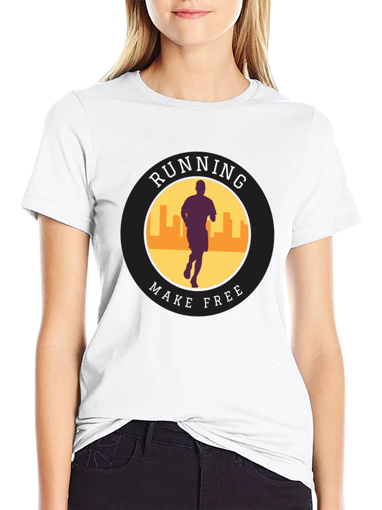 Running Make Free Graphic T-Shirt