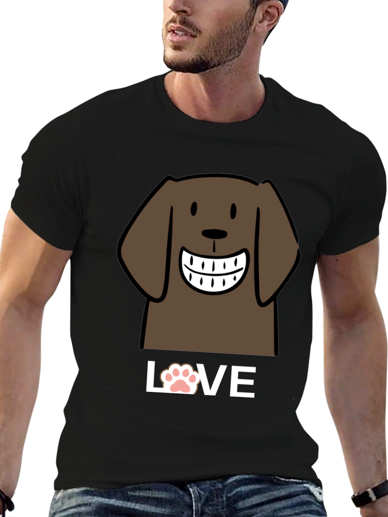 Dog Love T-Shirt - Cute Canine Design
