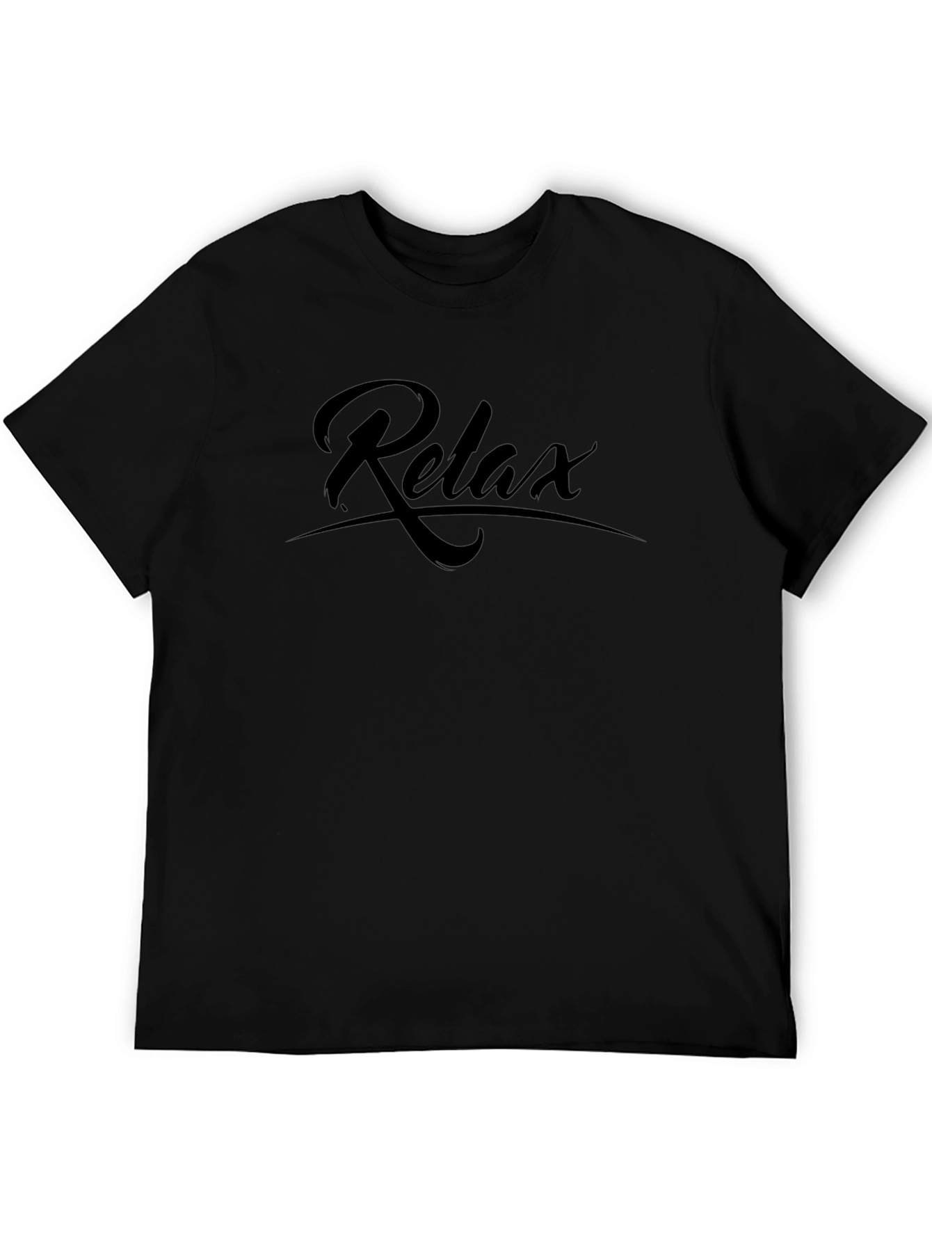 Relax Black T-Shirt