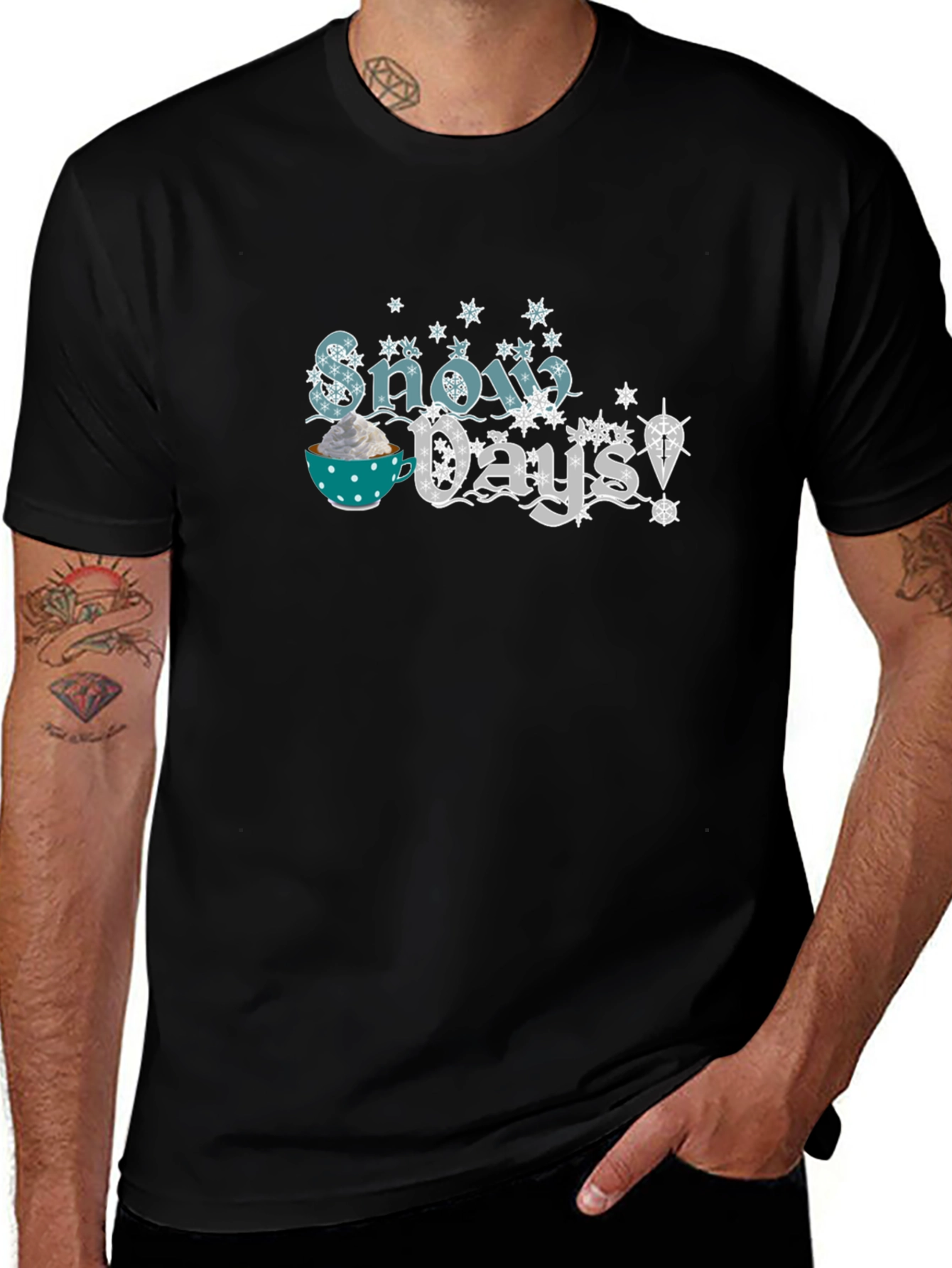 Snow Days Graphic Tee - Winter Comfort
