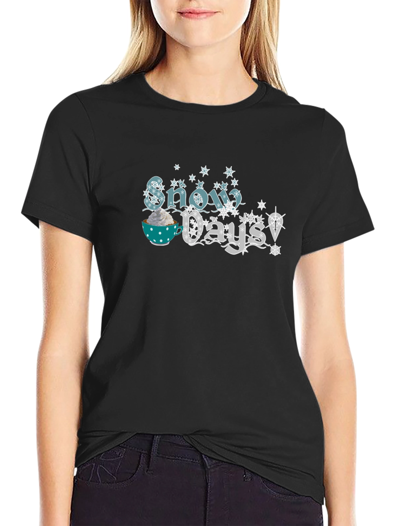 Snow Days Graphic Tee - Winter Comfort