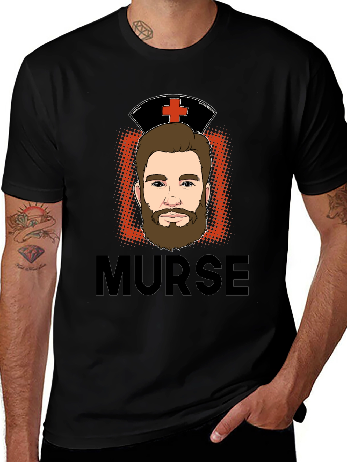 Murse Funny Male Nurse T-Shirt