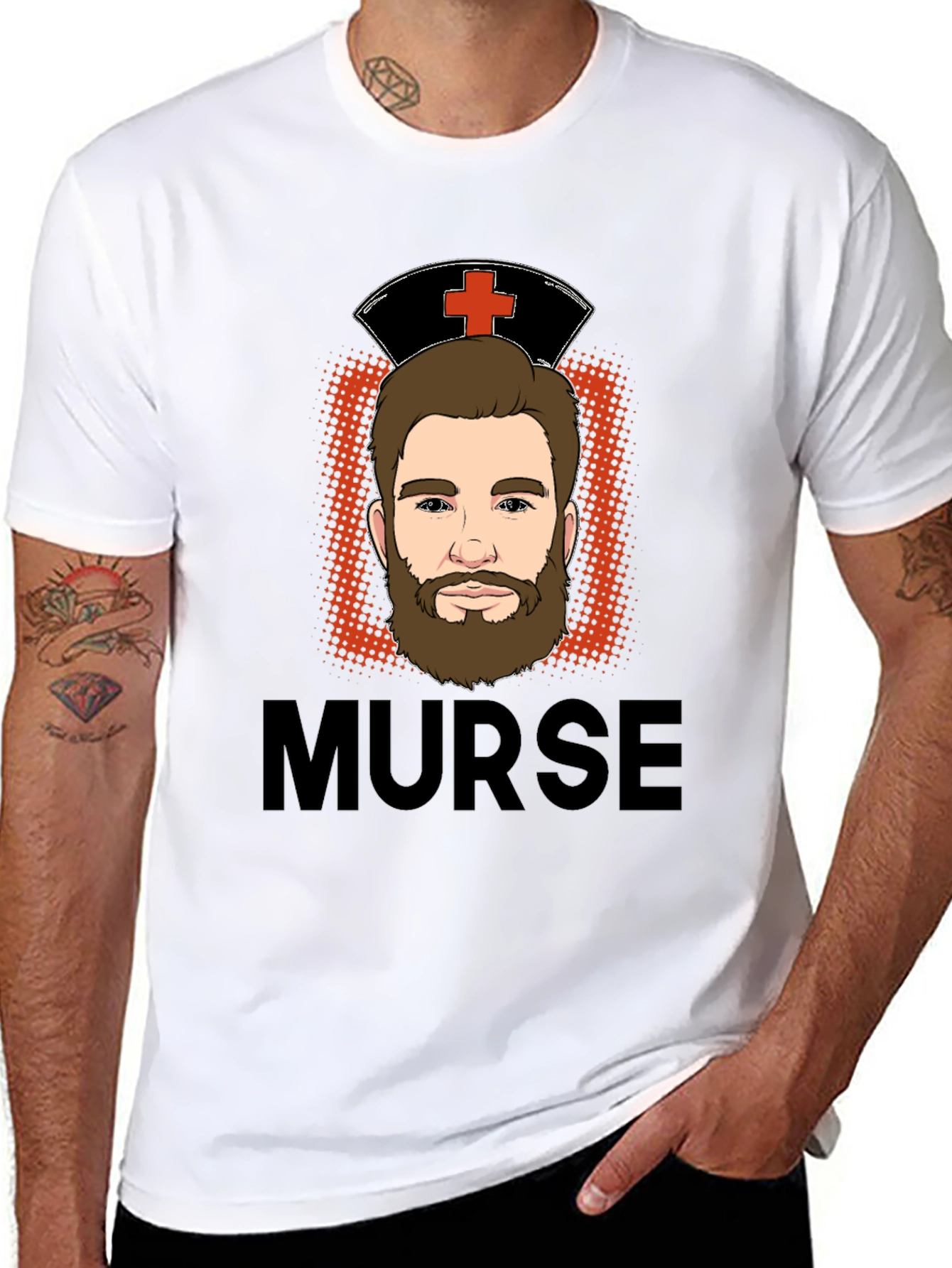 Murse Funny Male Nurse T-Shirt