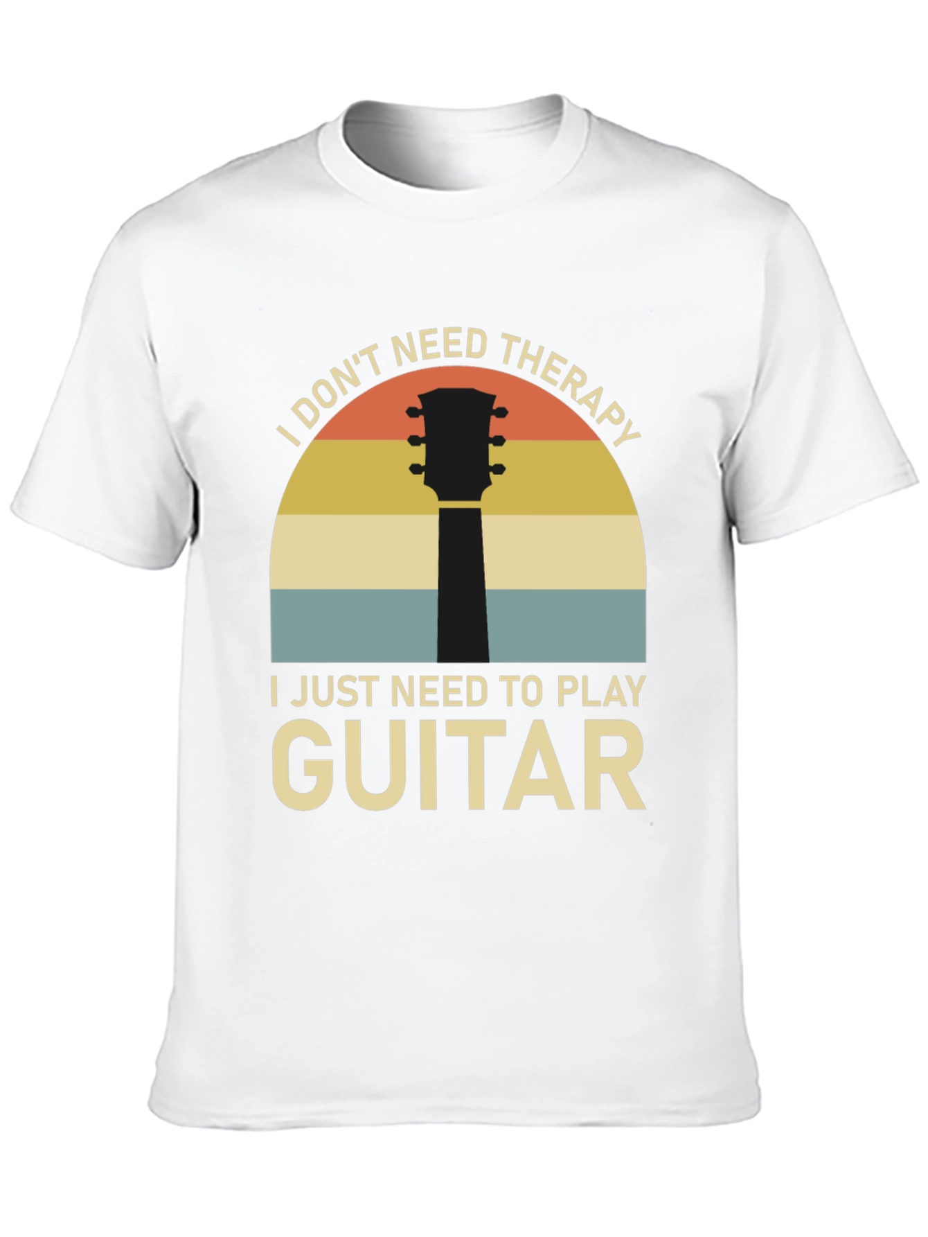 Guitar Therapy T-Shirt - Music Lover Tee