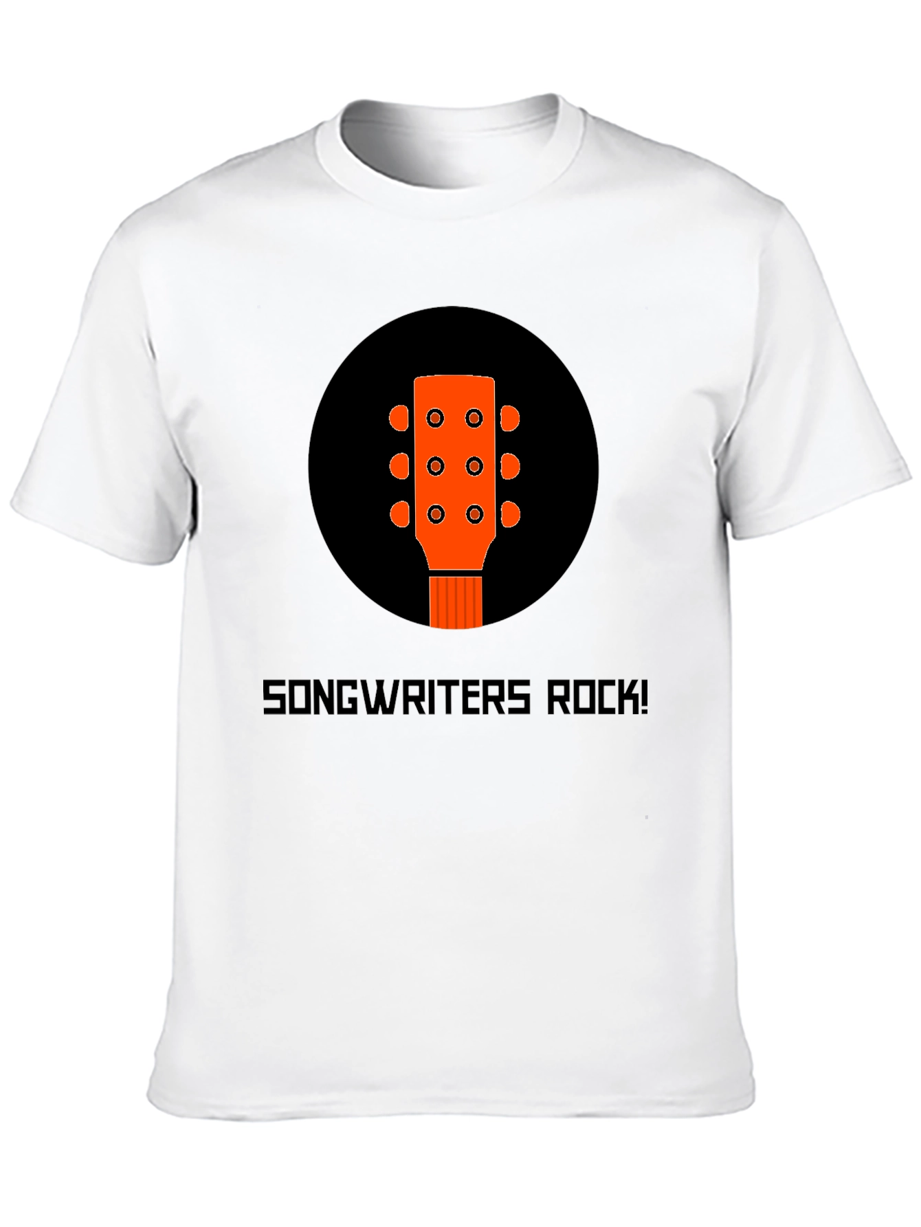 Songwriters Rock! Graphic Tee - Music Lover T-Shirt