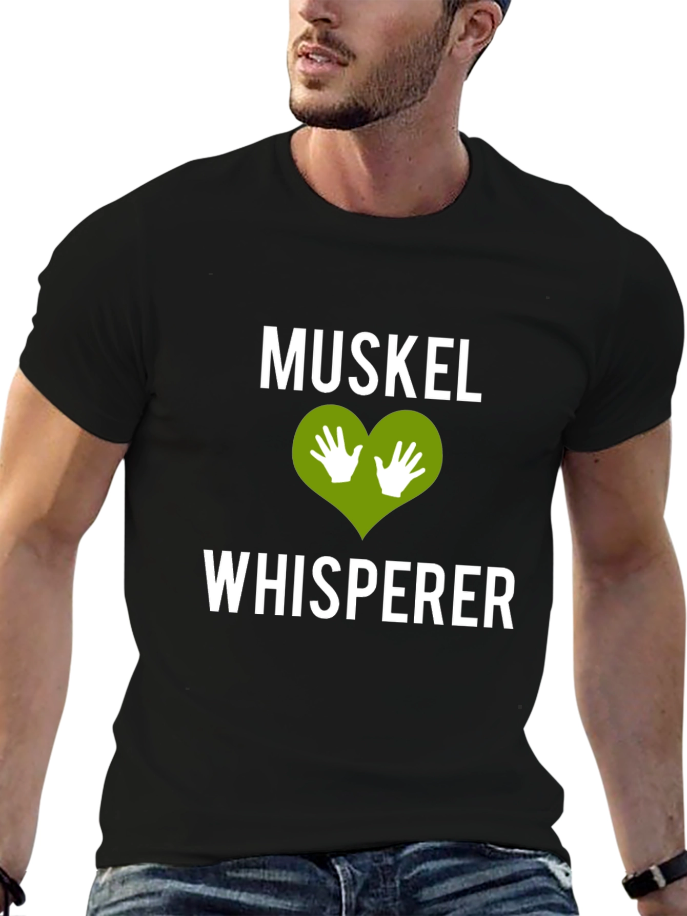 Muskel Whisperer Graphic Tee - Massage Therapist Shirt