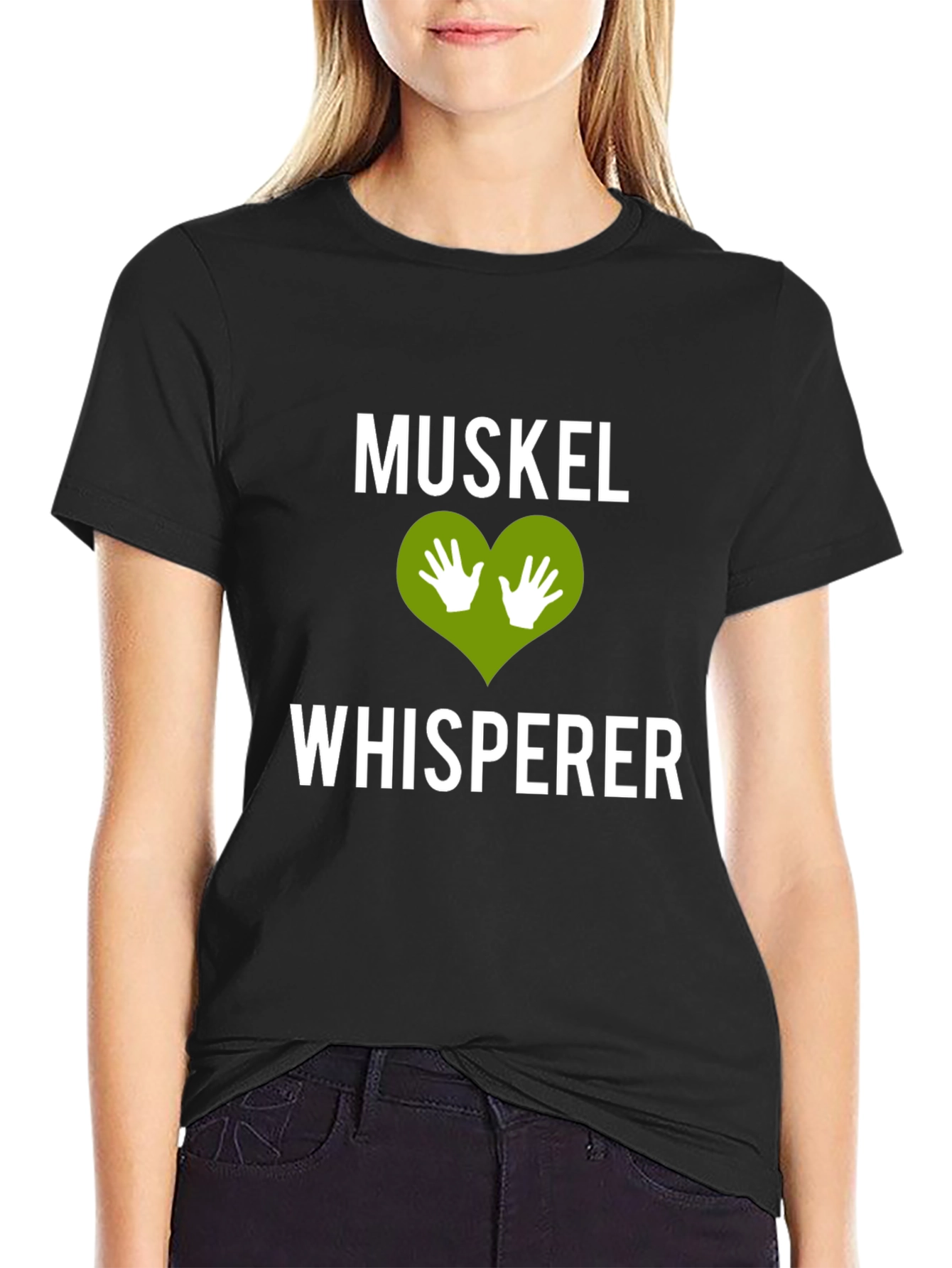 Muskel Whisperer Graphic Tee - Massage Therapist Shirt
