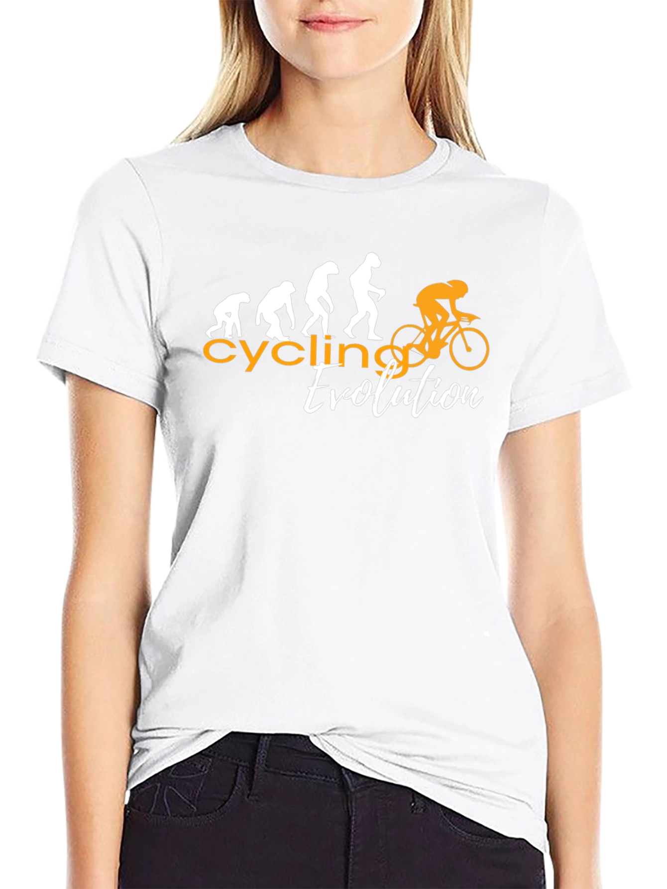 Cycling Evolution T-Shirt - Ride in Style