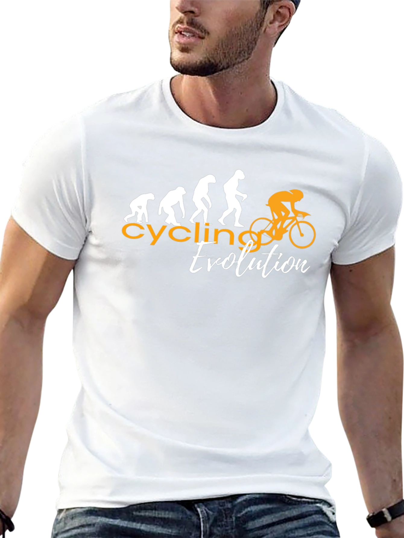 Cycling Evolution T-Shirt - Ride in Style